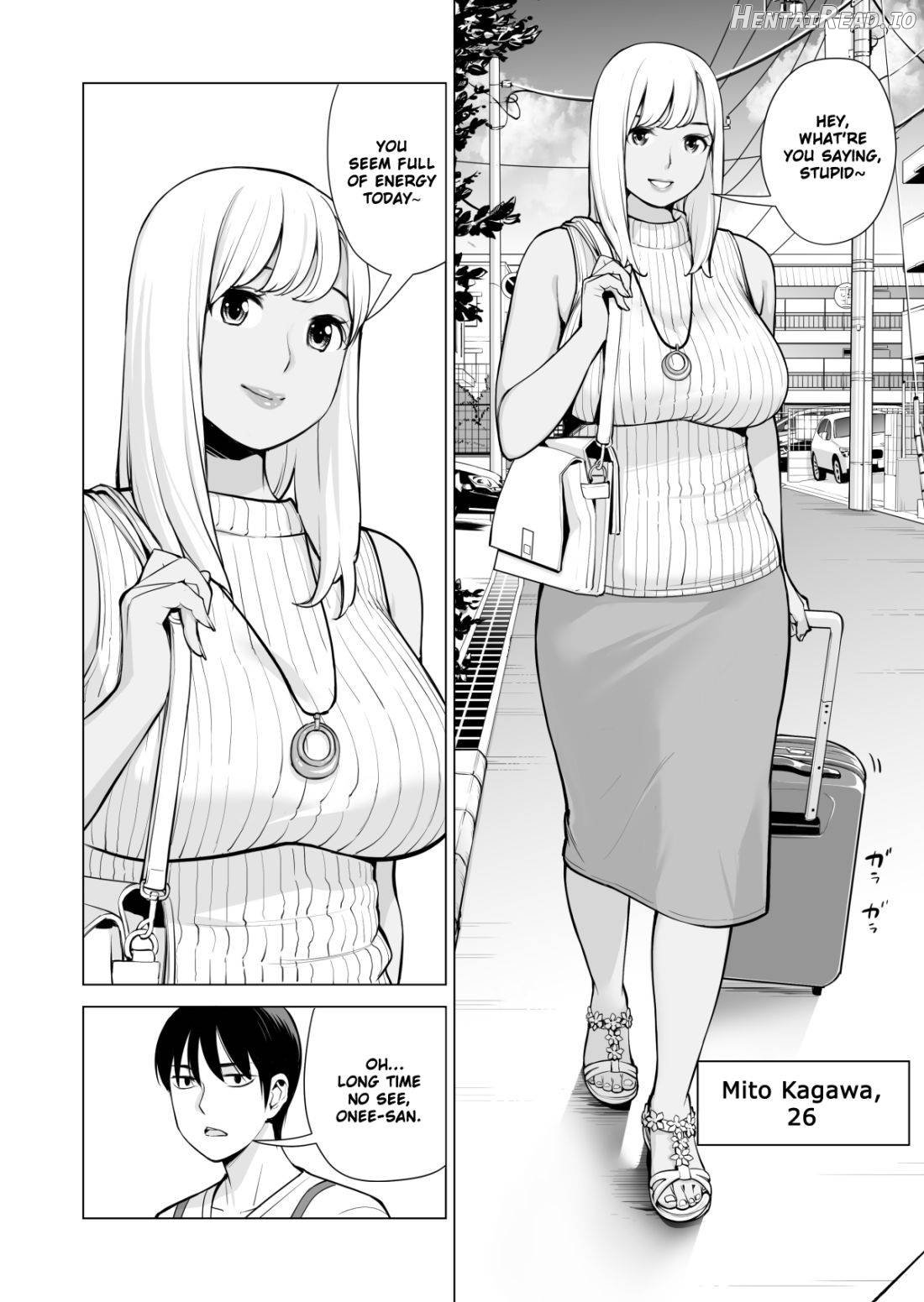 Nureane 2 ~ Kyonyuu no Ane to Iyarashii Koto o Shita Ato no Hanashi. Chapter 1 - page 9