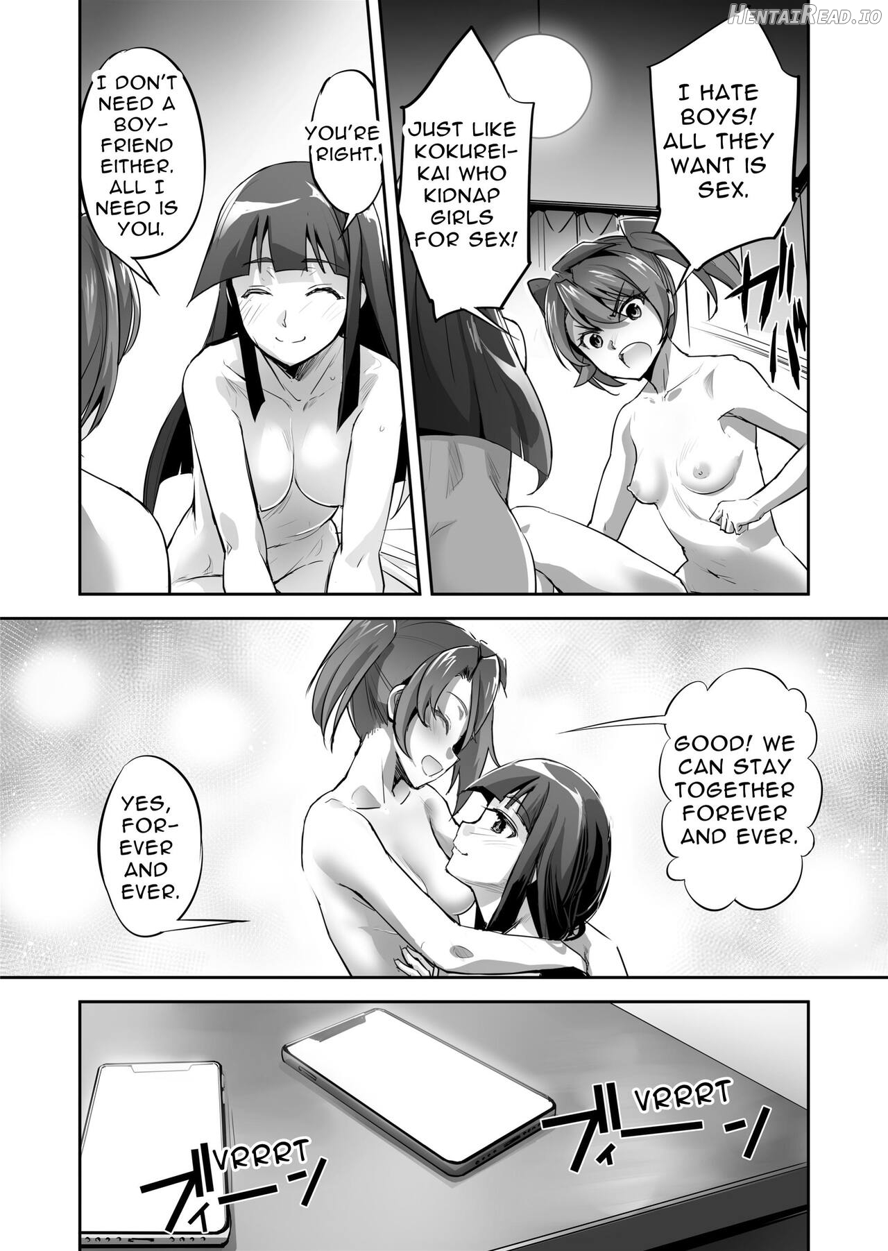 FlameFrost Duo TWIN CURELY ~Yuri Heroines Defeated By Dick~ Part 1+2 Chapter 1 - page 9