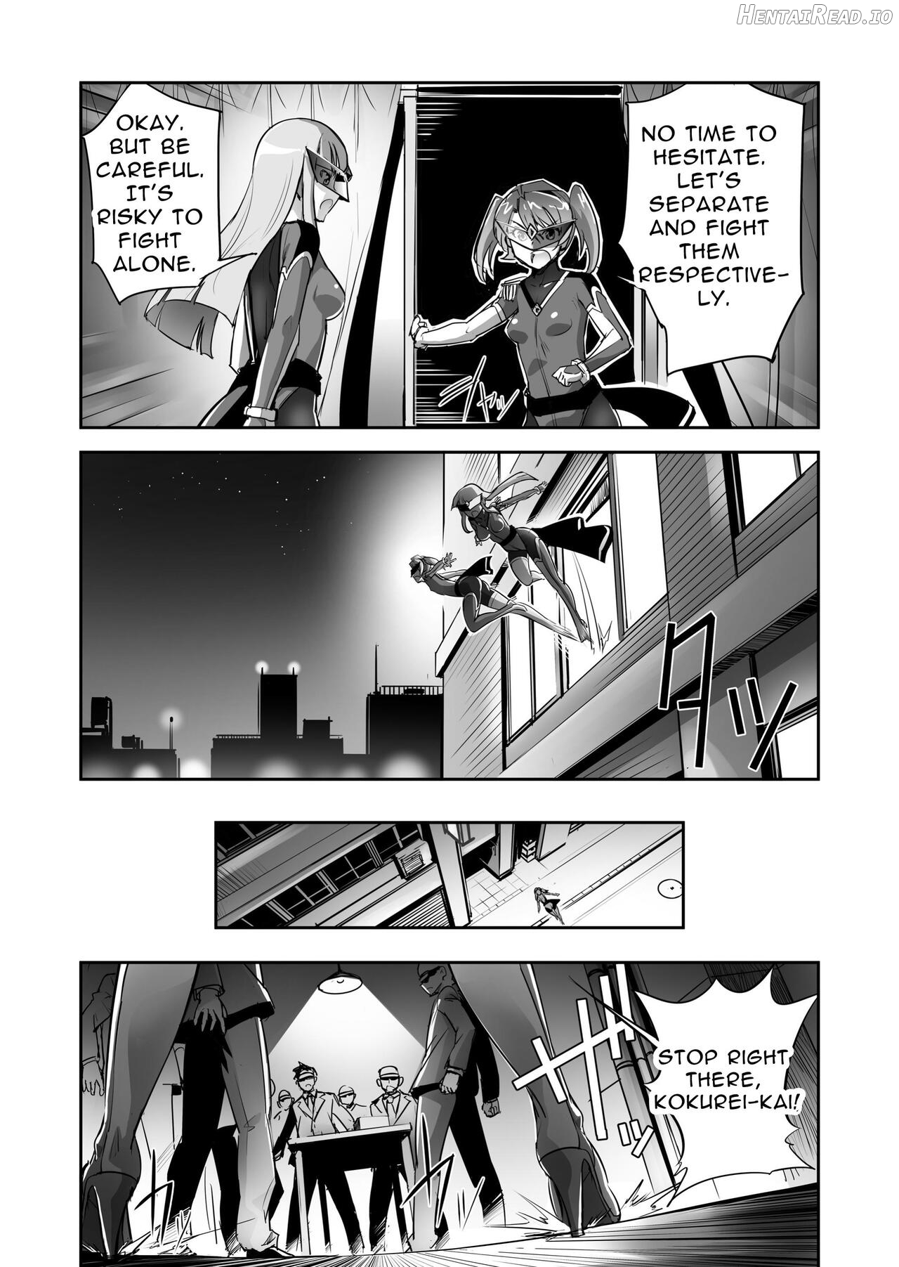 FlameFrost Duo TWIN CURELY ~Yuri Heroines Defeated By Dick~ Part 1+2 Chapter 1 - page 12