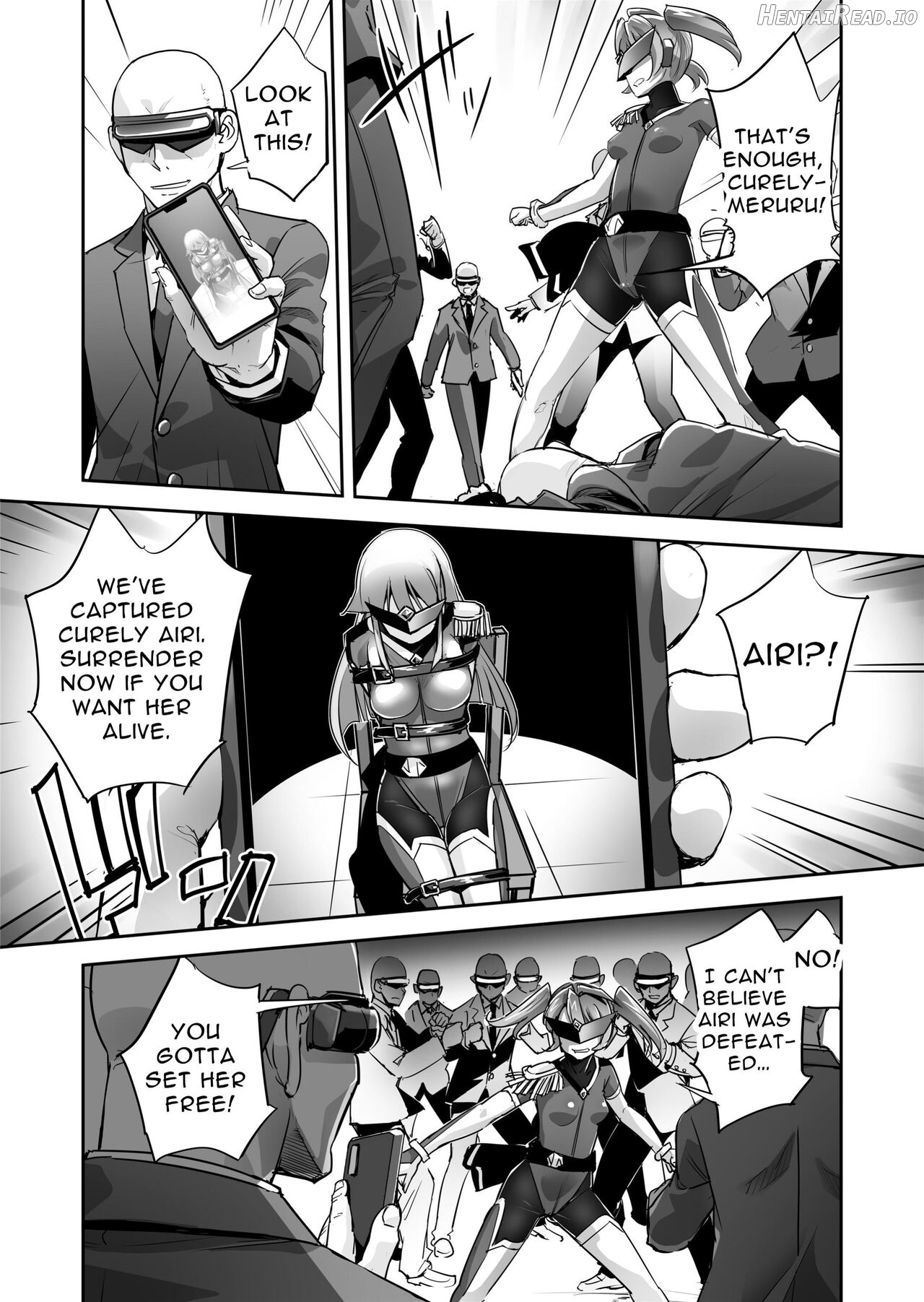 FlameFrost Duo TWIN CURELY ~Yuri Heroines Defeated By Dick~ Part 1+2 Chapter 1 - page 14