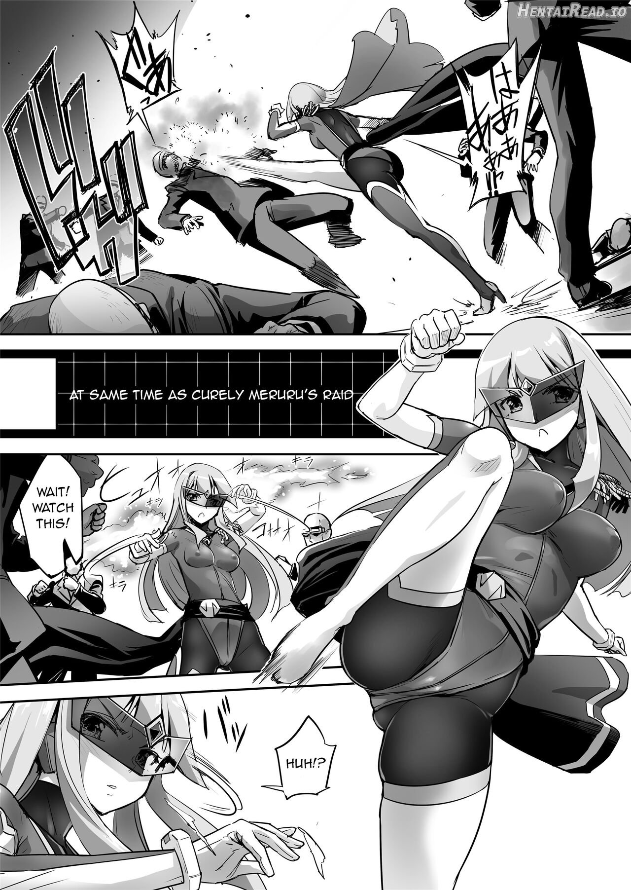 FlameFrost Duo TWIN CURELY ~Yuri Heroines Defeated By Dick~ Part 1+2 Chapter 1 - page 32