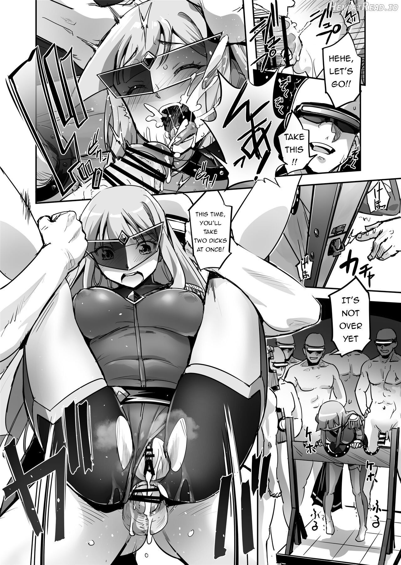 FlameFrost Duo TWIN CURELY ~Yuri Heroines Defeated By Dick~ Part 1+2 Chapter 1 - page 41