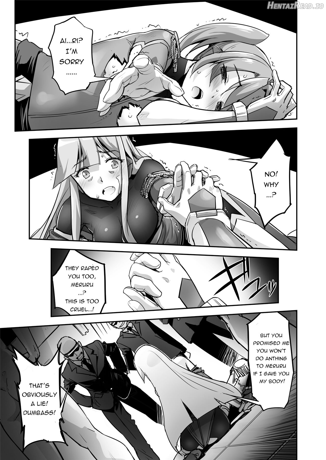 FlameFrost Duo TWIN CURELY ~Yuri Heroines Defeated By Dick~ Part 1+2 Chapter 1 - page 46