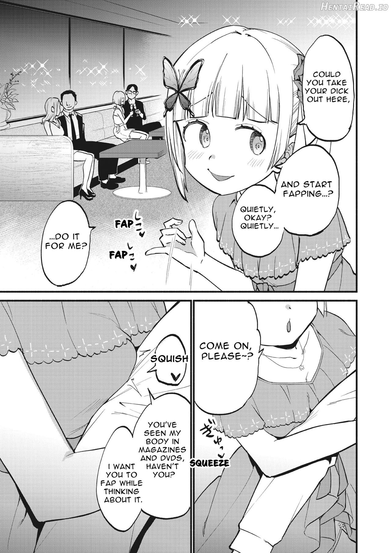 Jouryuu Kaikyuu Senyou no Koukyuuten de Junior Idol ni Sakusei Gohoushi shite morau Chapter 1 - page 9