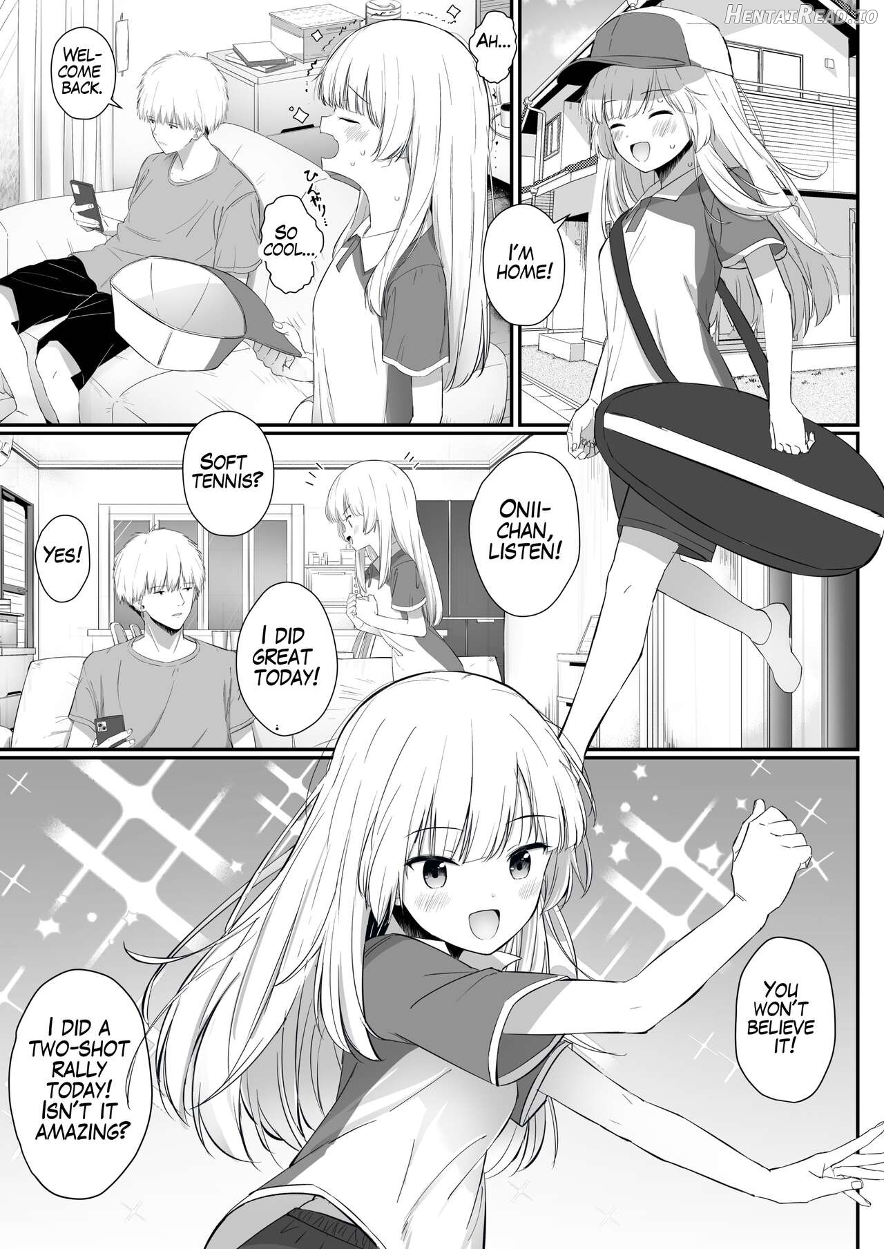 Chotto Namaiki dakedo Oniichan no Koto ga Daisuki na Imouto to Noukou Amaama Ecchi Chapter 1 - page 2