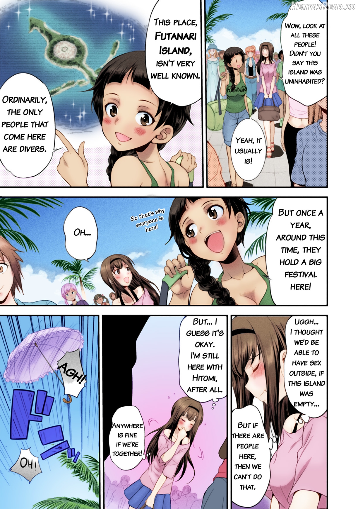 Futanarijima ~The Queen of Penis~ Ch. 1 Chapter 2 - page 9