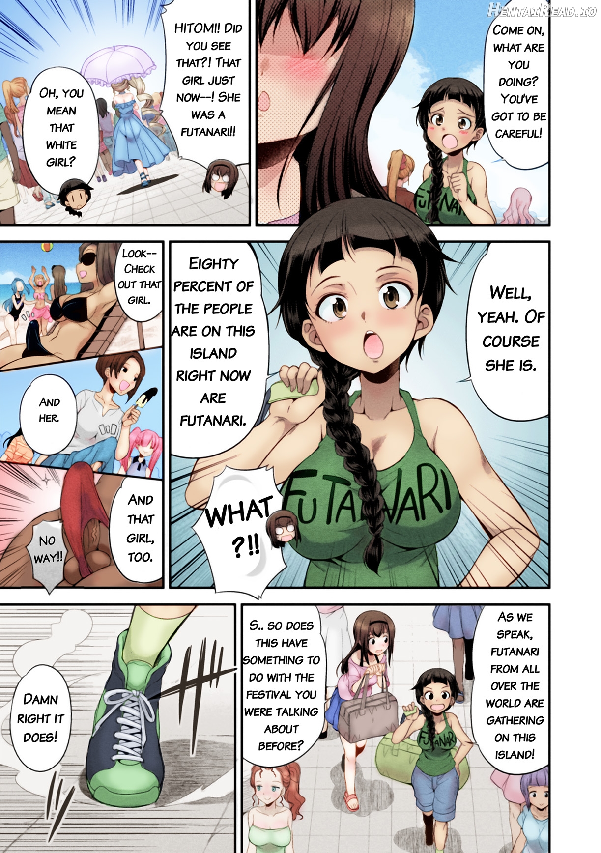 Futanarijima ~The Queen of Penis~ Ch. 1 Chapter 2 - page 11