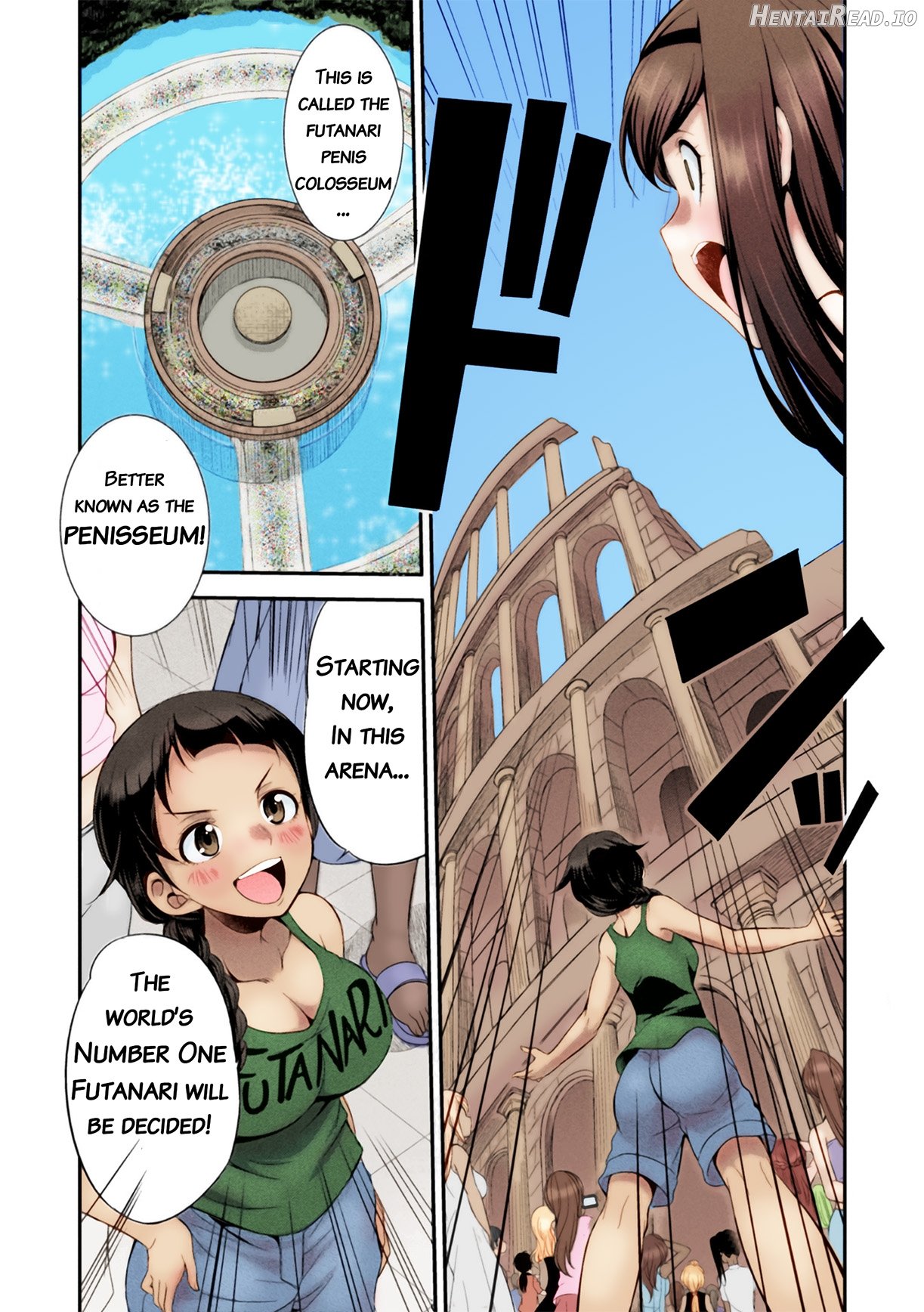 Futanarijima ~The Queen of Penis~ Ch. 1 Chapter 2 - page 12