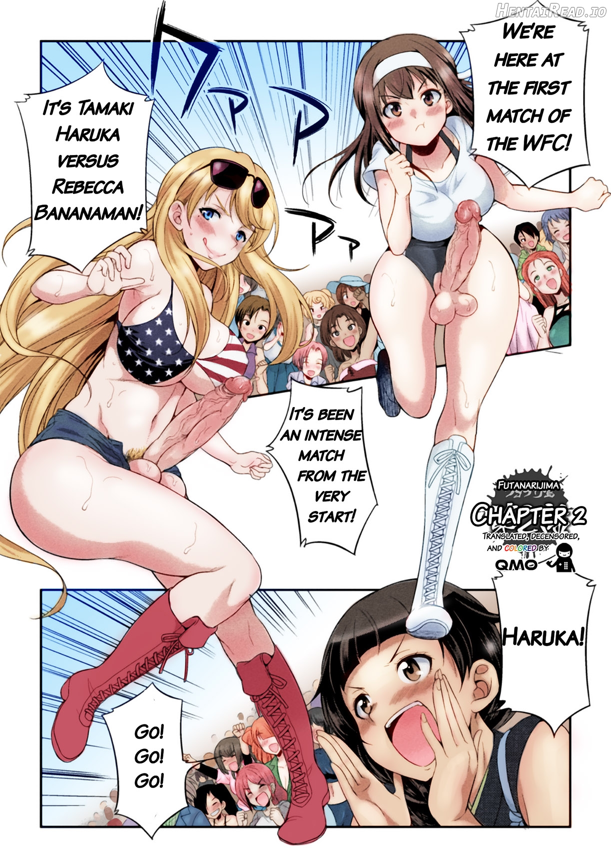 Futanarijima ~The Queen of Penis~ Ch. 1 Chapter 4 - page 1