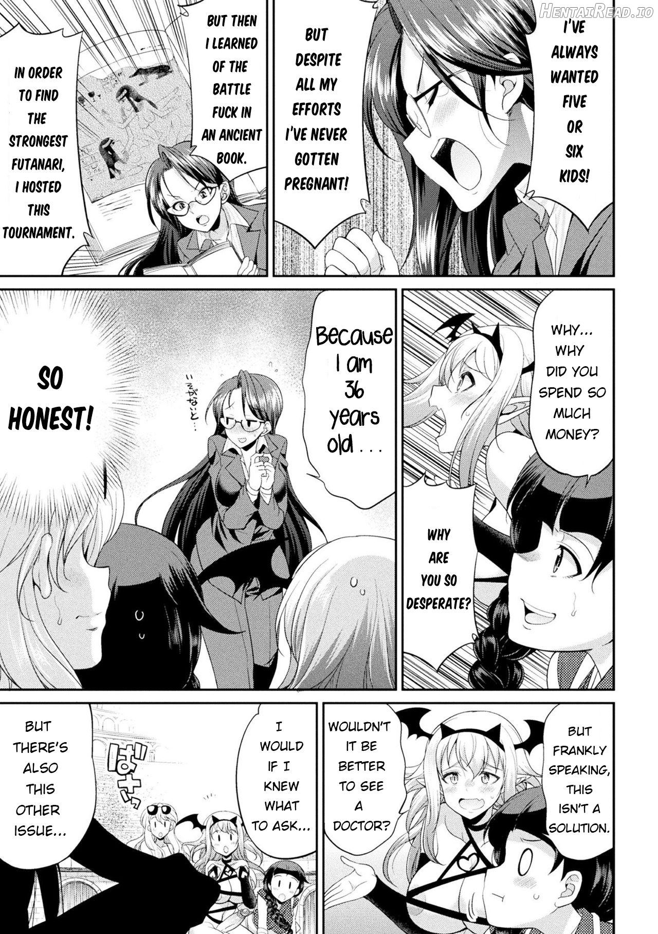 Futanarijima ~The Queen of Penis~ Ch. 1 Chapter 7 - page 4