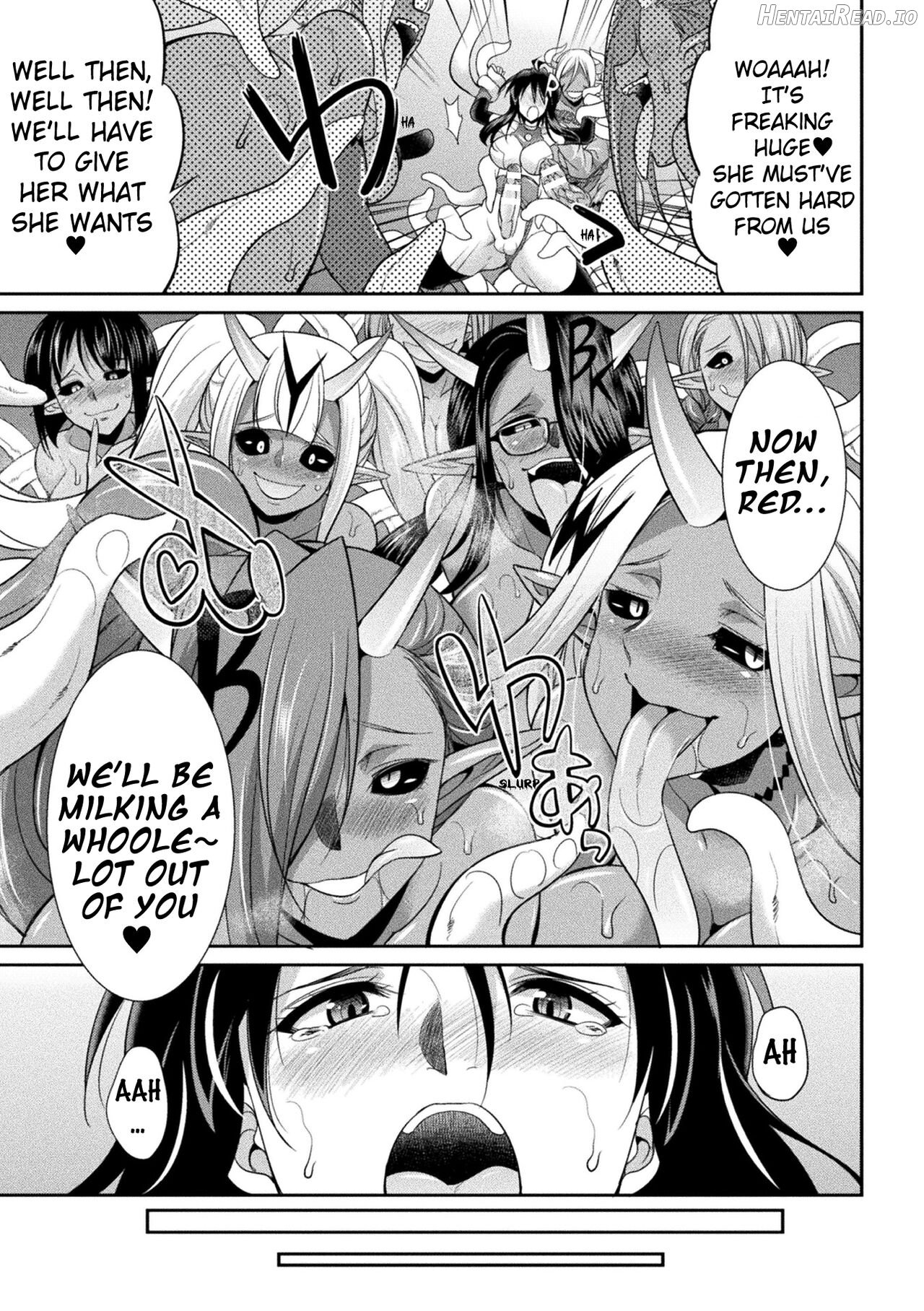 TokumuSentai Colorful Force Seigi no HeroinevsShokushu Joou! Futanari Choukyou Daikessen!? Chapter 1 - page 150