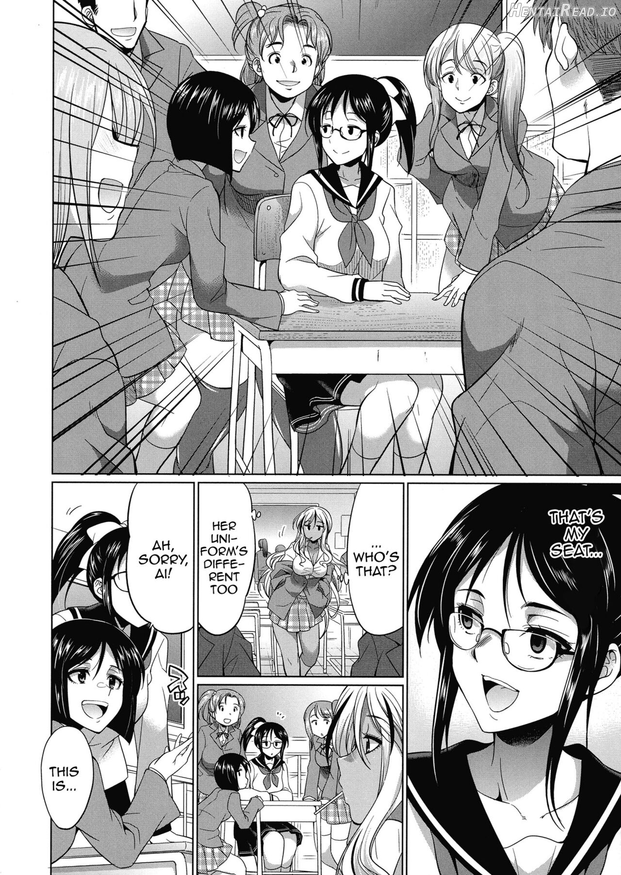 Futanari Gal VS Bitch Shimai Chapter 1 - page 8