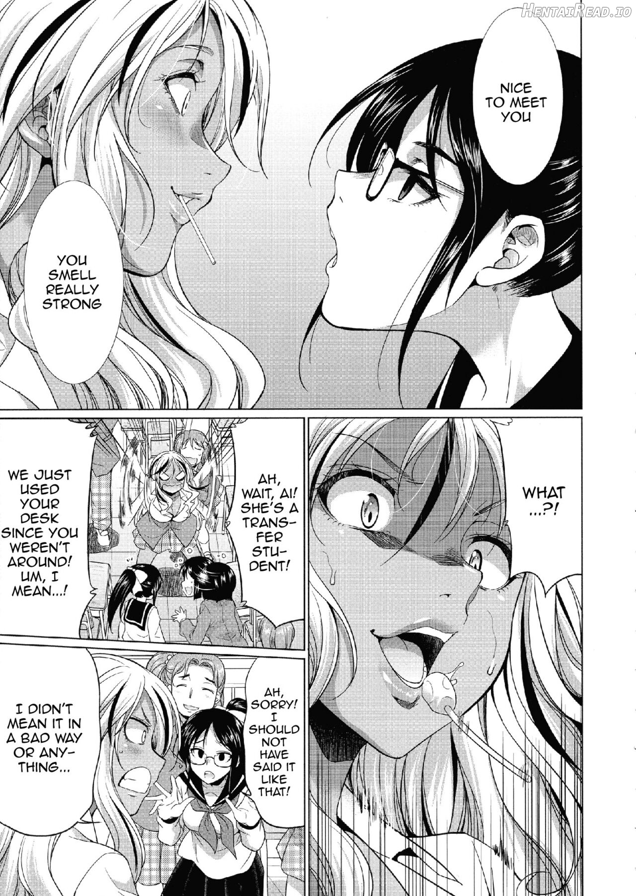 Futanari Gal VS Bitch Shimai Chapter 1 - page 9