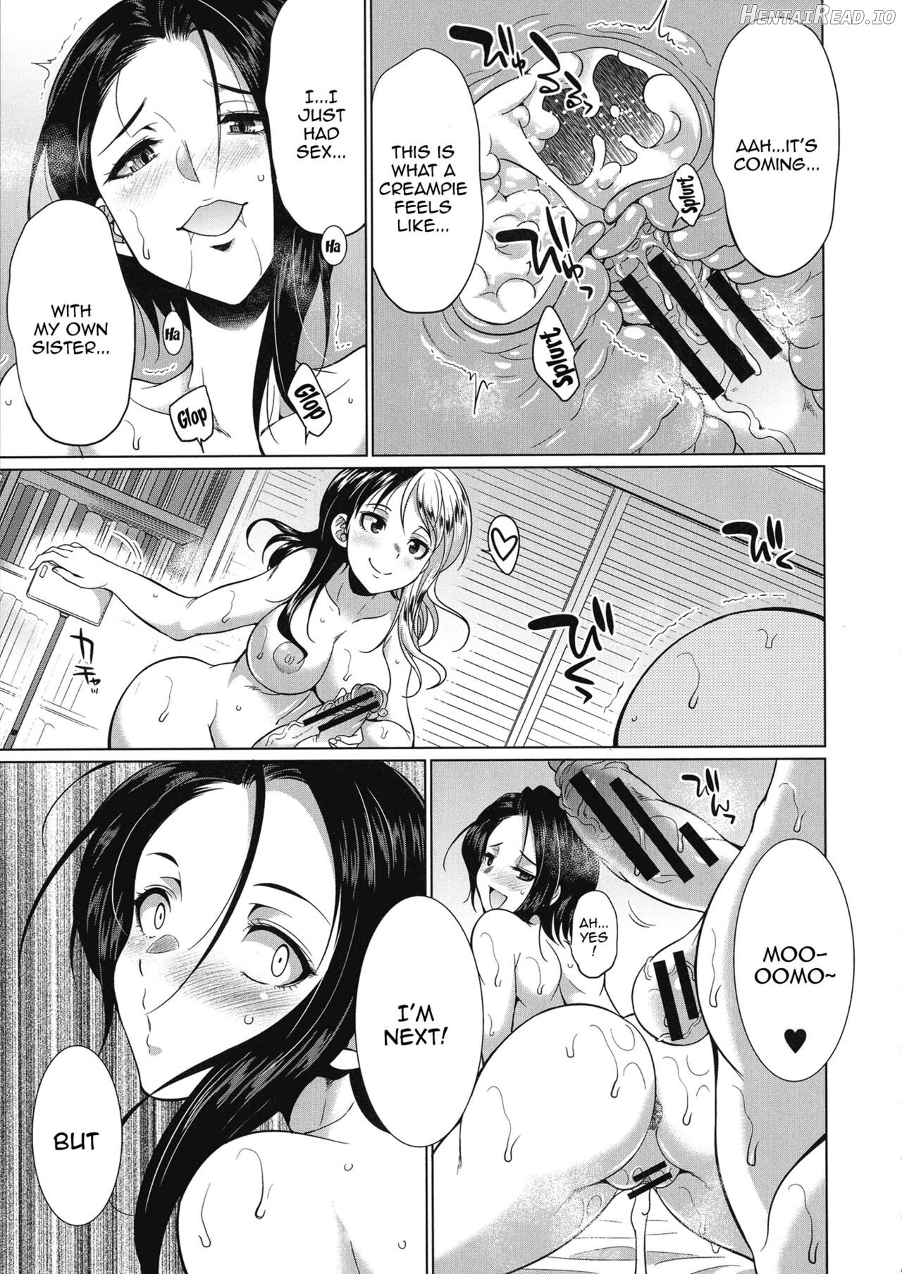 Futanari Gal VS Bitch Shimai Chapter 1 - page 133