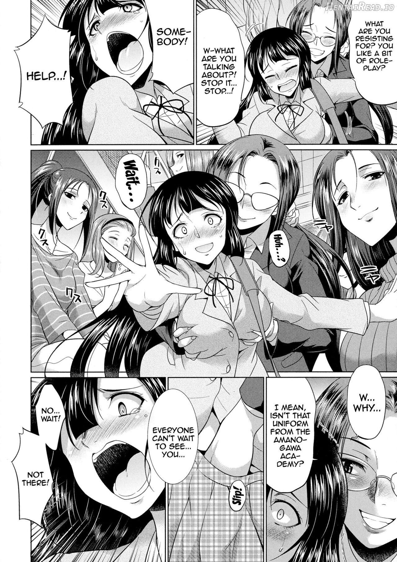 Futanari Gal VS Bitch Shimai Chapter 1 - page 154