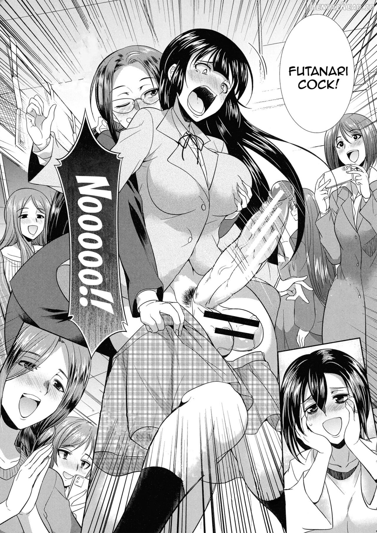 Futanari Gal VS Bitch Shimai Chapter 1 - page 155