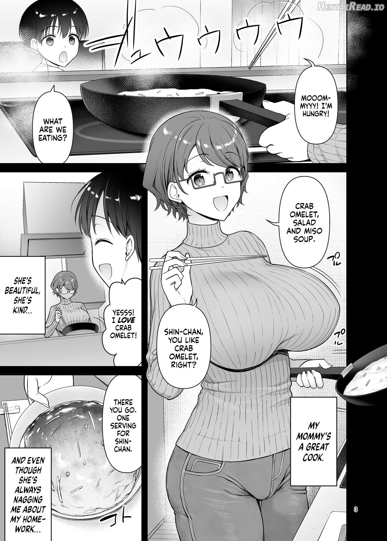 Boku no Mama wa Otouto no Mae de dake Dosukebe ni Naru Chapter 1 - page 2