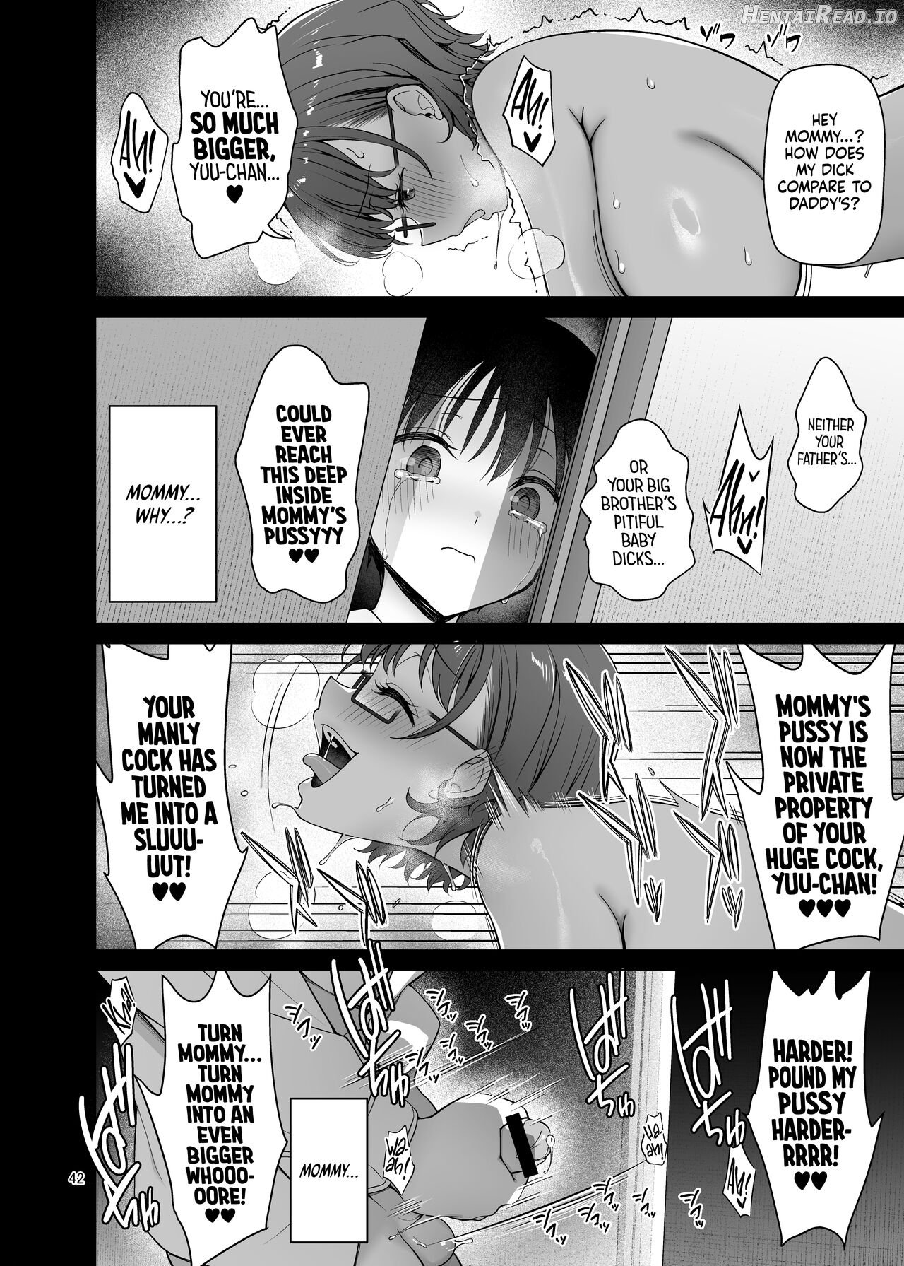 Boku no Mama wa Otouto no Mae de dake Dosukebe ni Naru Chapter 1 - page 41