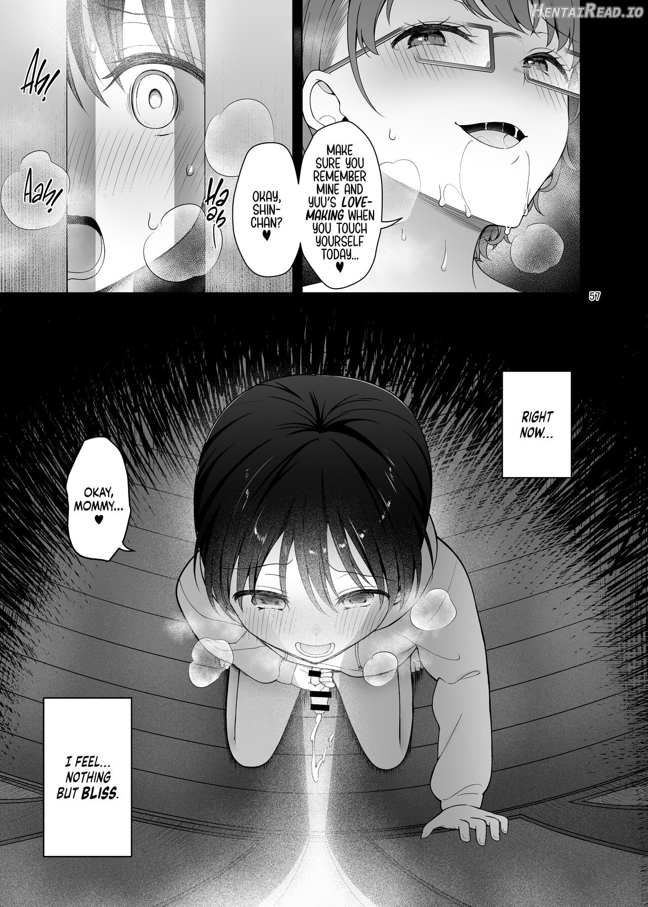 Boku no Mama wa Otouto no Mae de dake Dosukebe ni Naru Chapter 1 - page 56