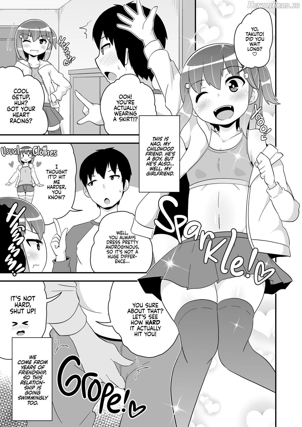 Josou (Mesu) Homo Kanojo - Decensored Chapter 1 - page 2