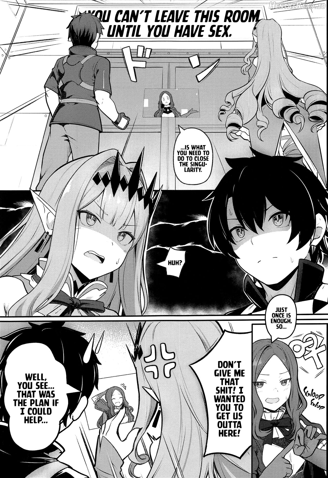 Baobhan Sith to SEX Shinai to Derarenai Heya Chapter 1 - page 2