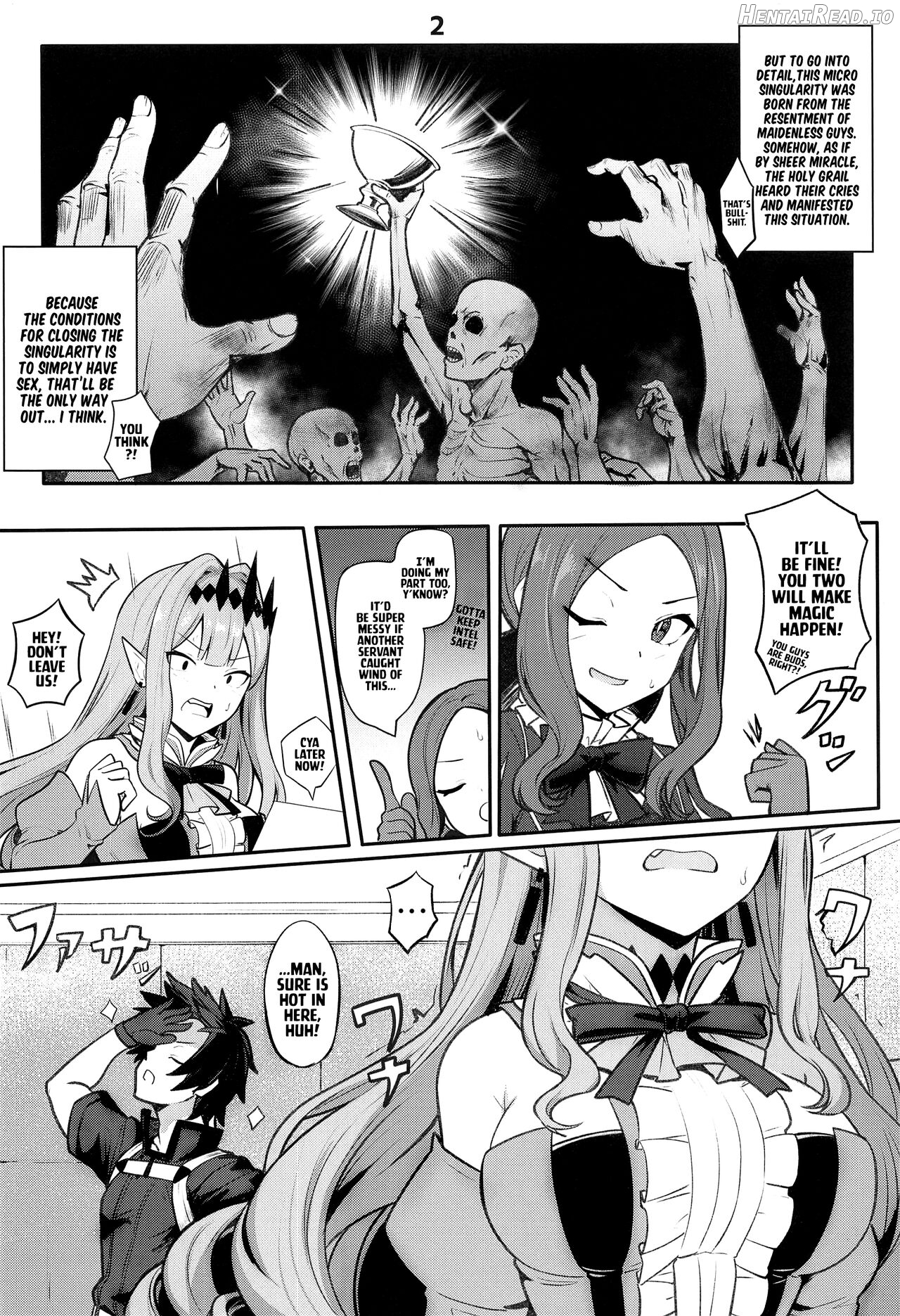 Baobhan Sith to SEX Shinai to Derarenai Heya Chapter 1 - page 3