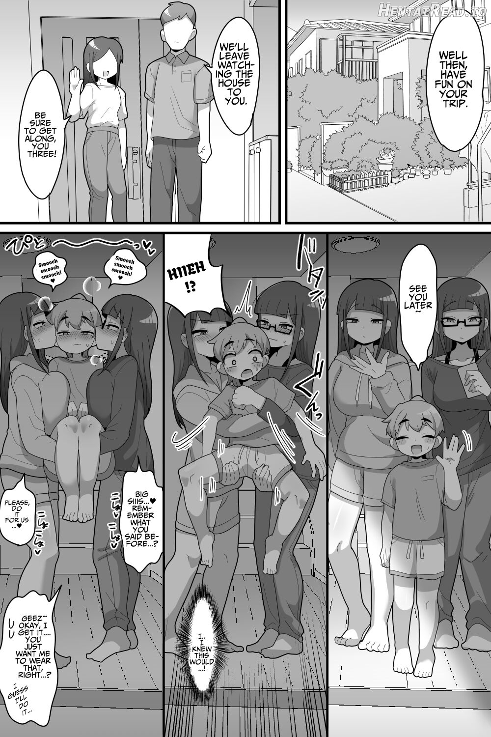 Futanari Futago ni Aisaresugitemasu Chapter 1 - page 34