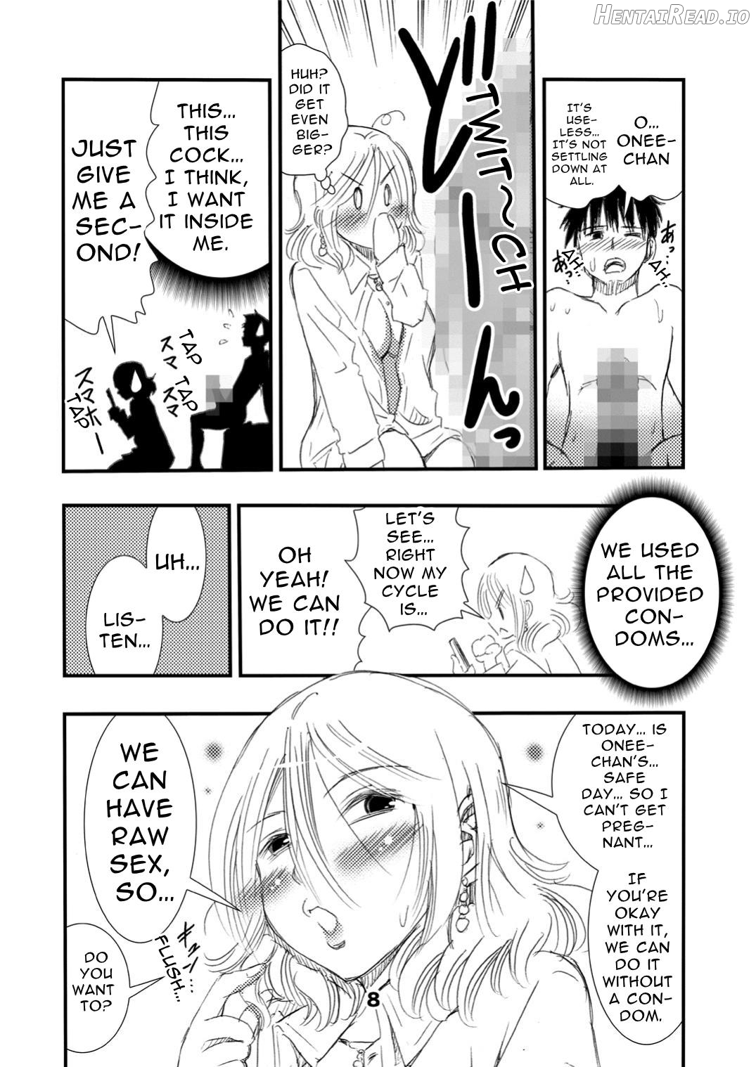 Joshikai de Yotte Otouto ni Mukae o Tanonda Asa... Nazeka LoveHo de Otouto to Ita Shita Ato de Bikkuri na Ukkari Onee-san... Ase Chapter 1 - page 7