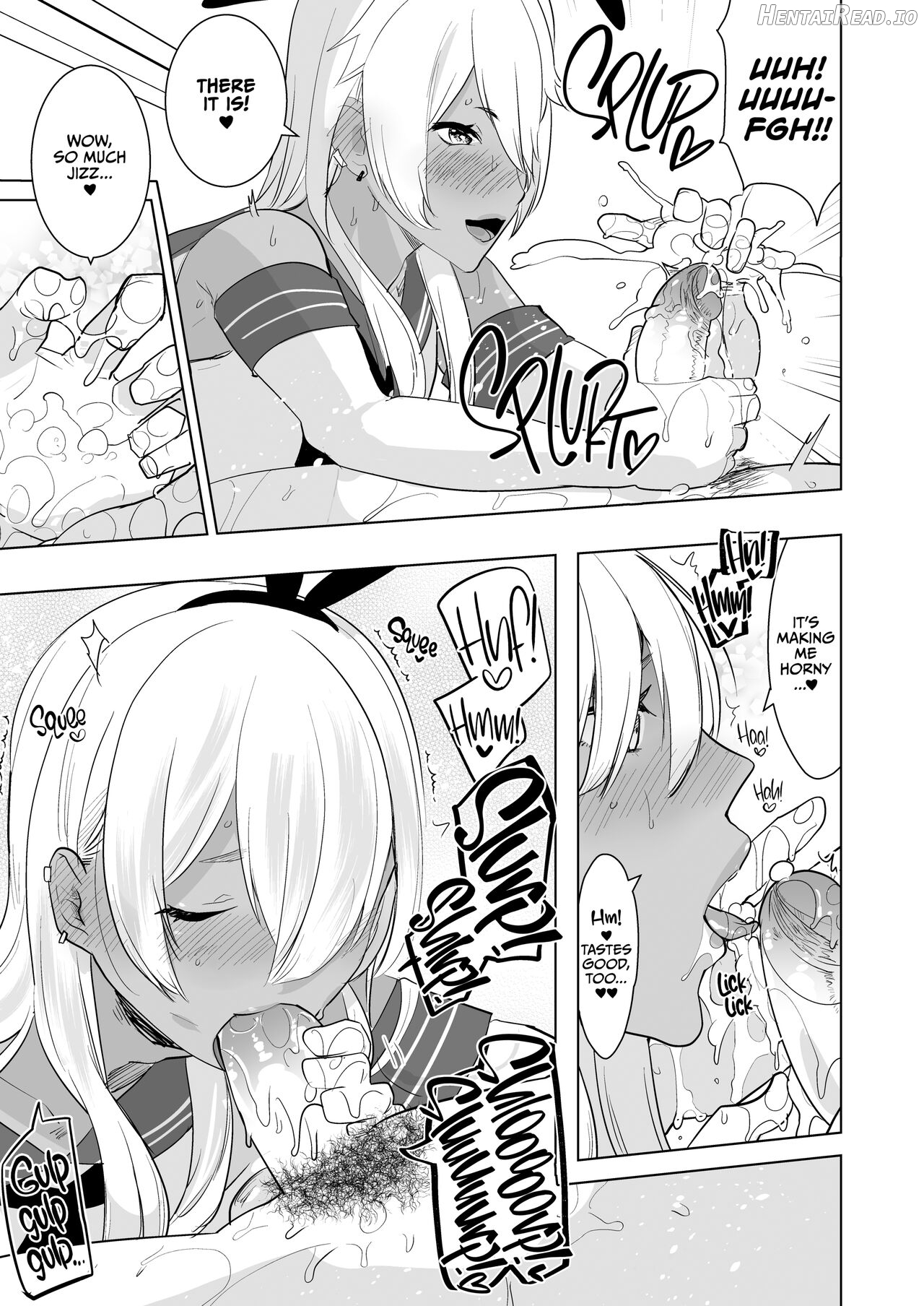 Kasshoku Otokonoko DeliHeal no Erohon ~Yattekita Shimakaze-kun wa Daigaku no Charai Kouhai de――?! Hen - Decensored Chapter 1 - page 6