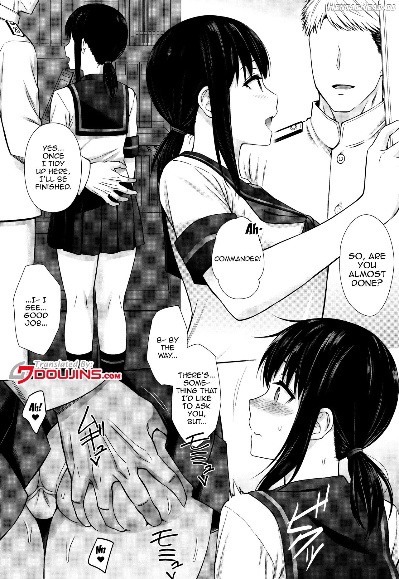 JC Kanmusu Fubuki-Chan ni Honki de Ninshin Shite Morau Hanashi. Chapter 1 - page 3