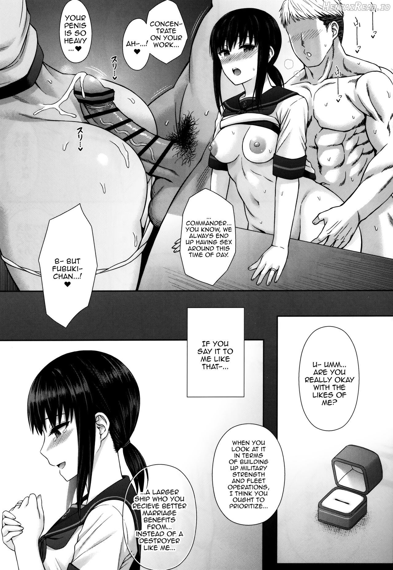 JC Kanmusu Fubuki-Chan ni Honki de Ninshin Shite Morau Hanashi. Chapter 1 - page 6