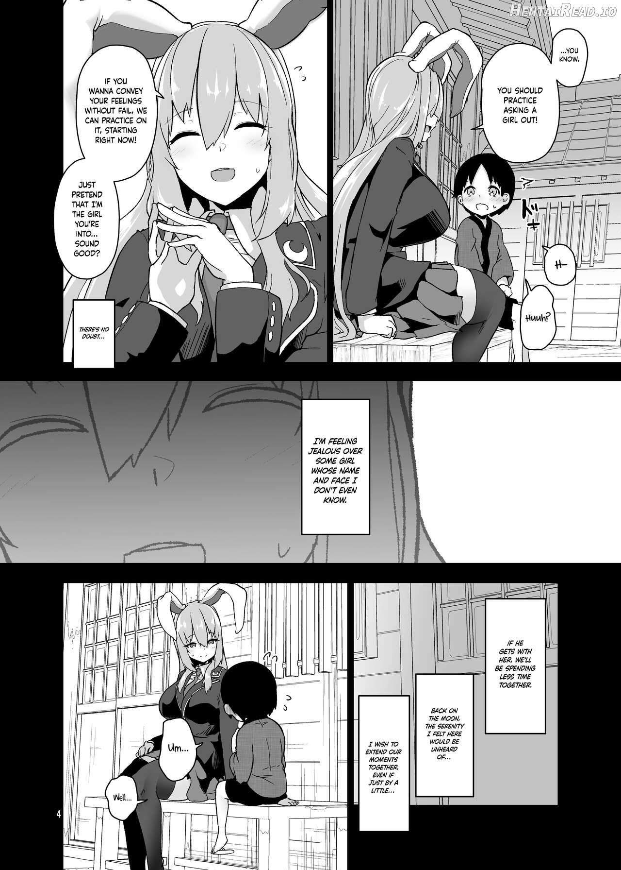 Saitei de Dou Shiyou mo Nai Usagi no Onee-san - A bad rabbit singing a hymn. Chapter 1 - page 3