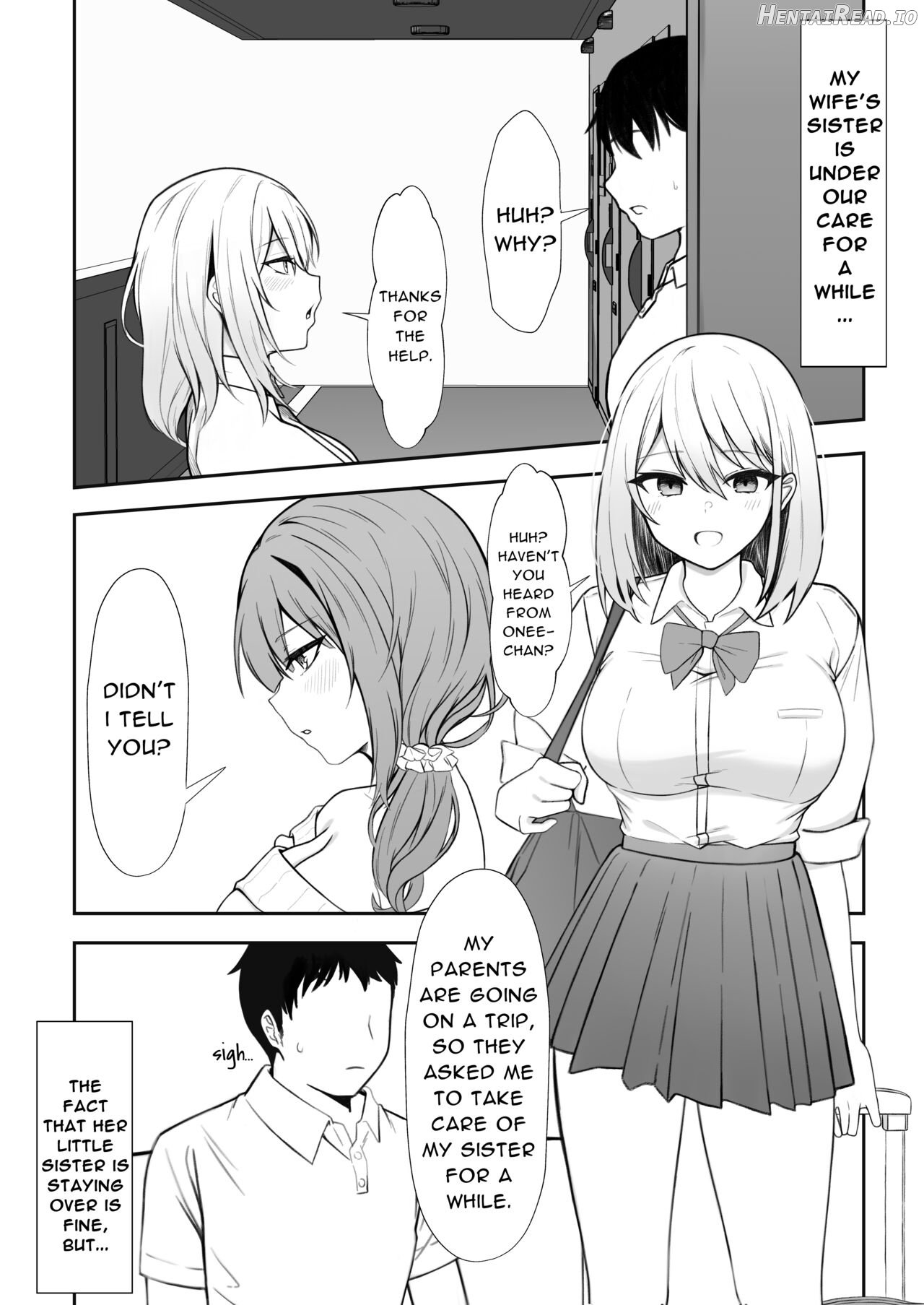 Ie ni Yattekita Gimai ga Erosugite Tsuma ni Kakurete Yarimakuri Chapter 1 - page 3