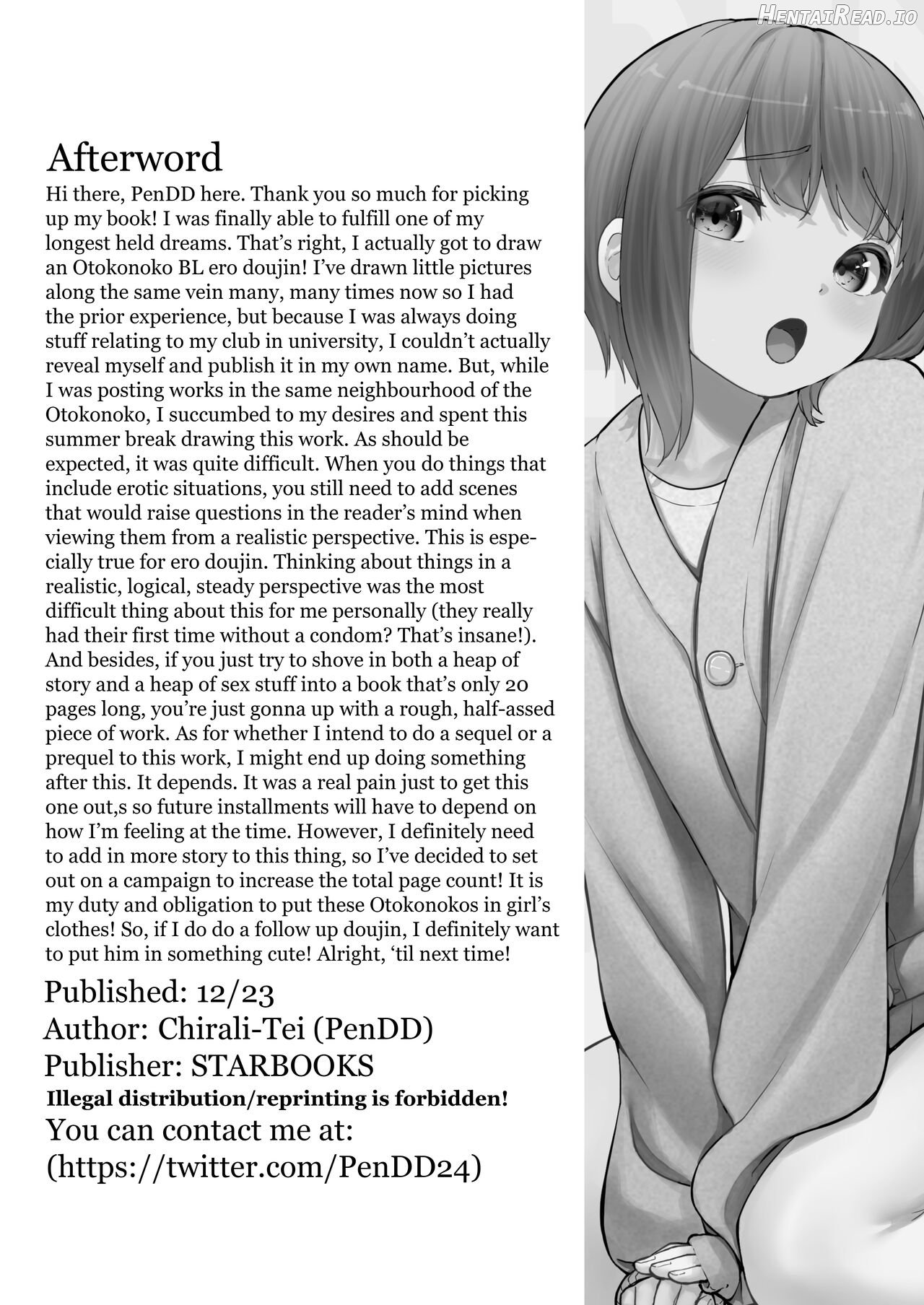 Koibito no Otokonoko to Dousei Shonichi ni Icha Love Hatsu Sex Chapter 1 - page 23