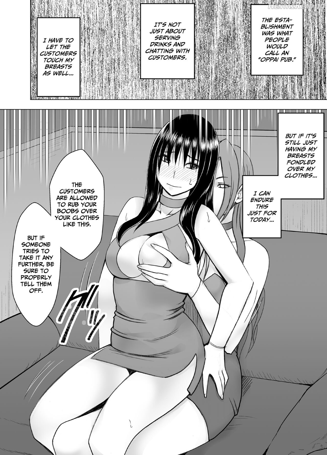 Fuuki Iinchou Fujiura Hinata Oppai Pub Hen Chapter 1 - page 7