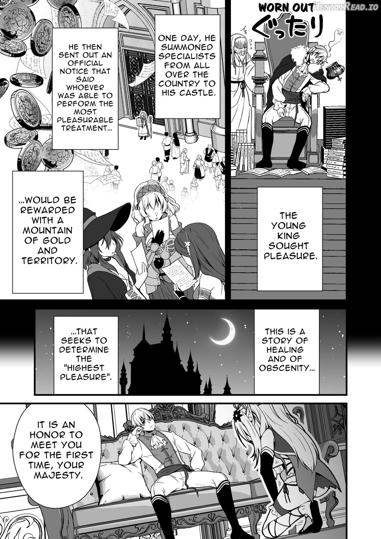 Loli Elf no Healer ni Tansan Shasei shite moratte Tanetsuke Kongan Ecchi Chapter 1 - page 2