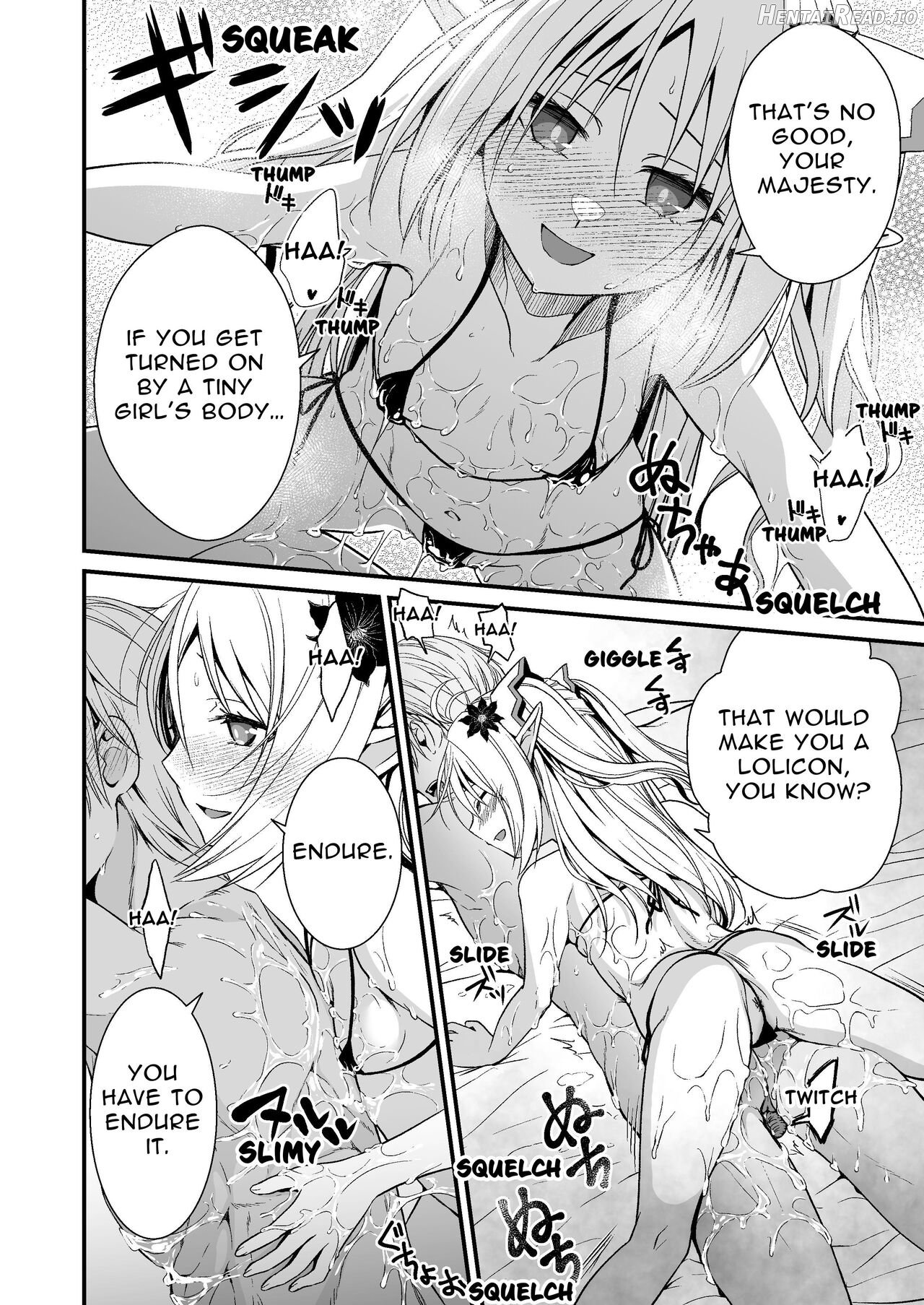 Loli Elf no Healer ni Tansan Shasei shite moratte Tanetsuke Kongan Ecchi Chapter 1 - page 9