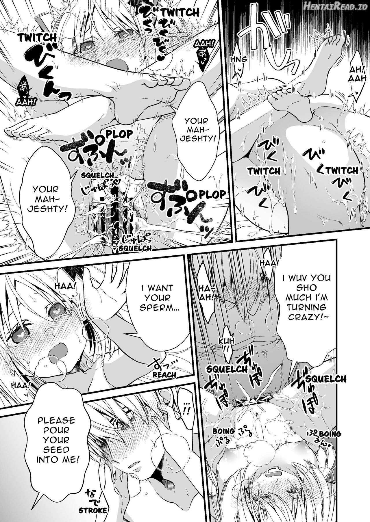 Loli Elf no Healer ni Tansan Shasei shite moratte Tanetsuke Kongan Ecchi Chapter 1 - page 28