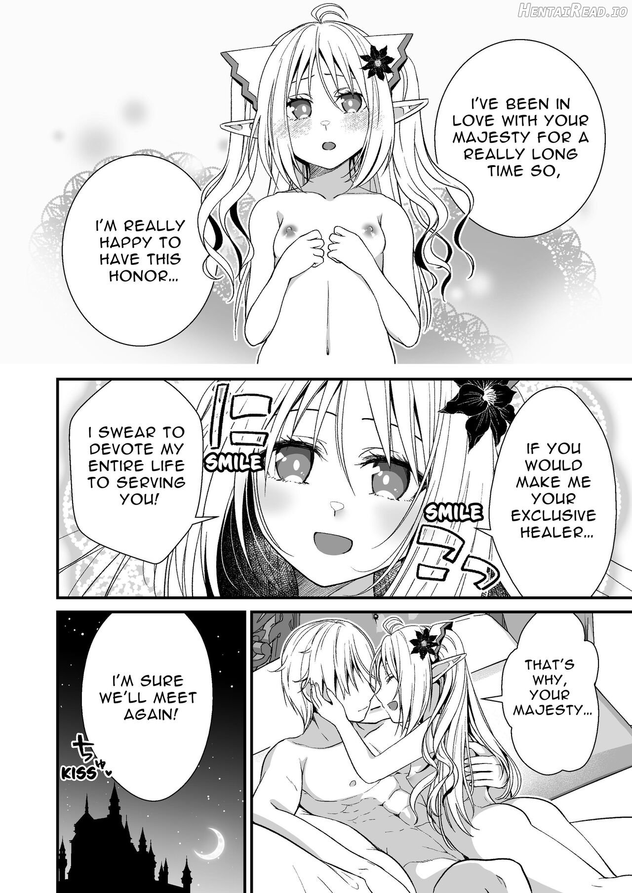 Loli Elf no Healer ni Tansan Shasei shite moratte Tanetsuke Kongan Ecchi Chapter 1 - page 33