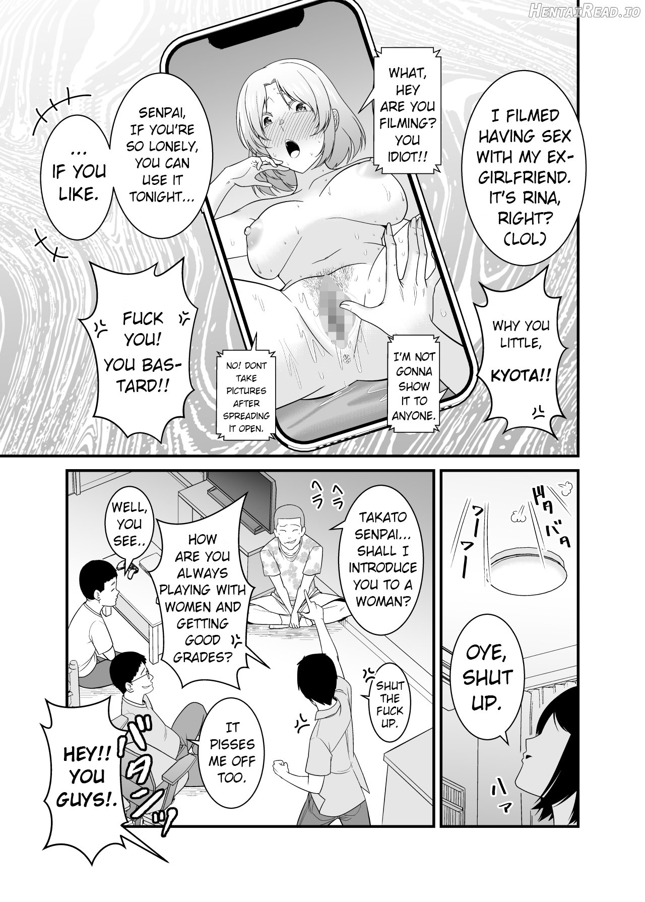 Sugu Okoru Ore no Hahaoya ga Mukatsuku DQN Kouhai ni Netorareta Chapter 1 - page 4