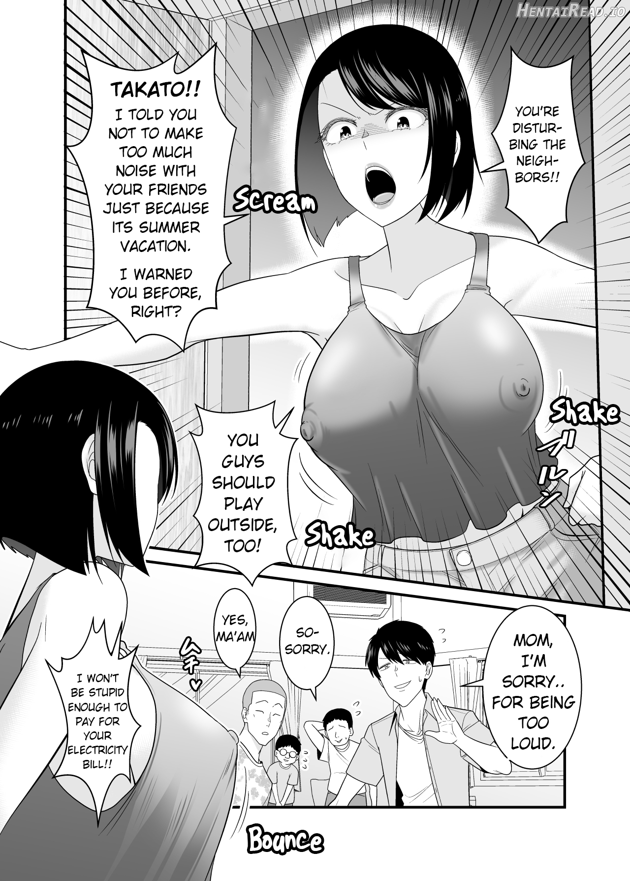 Sugu Okoru Ore no Hahaoya ga Mukatsuku DQN Kouhai ni Netorareta Chapter 1 - page 5