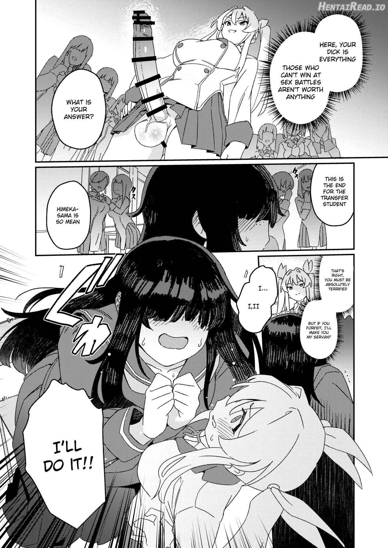 Futanari Jijo Gakuen Gakunai Report Chapter 2 - page 11