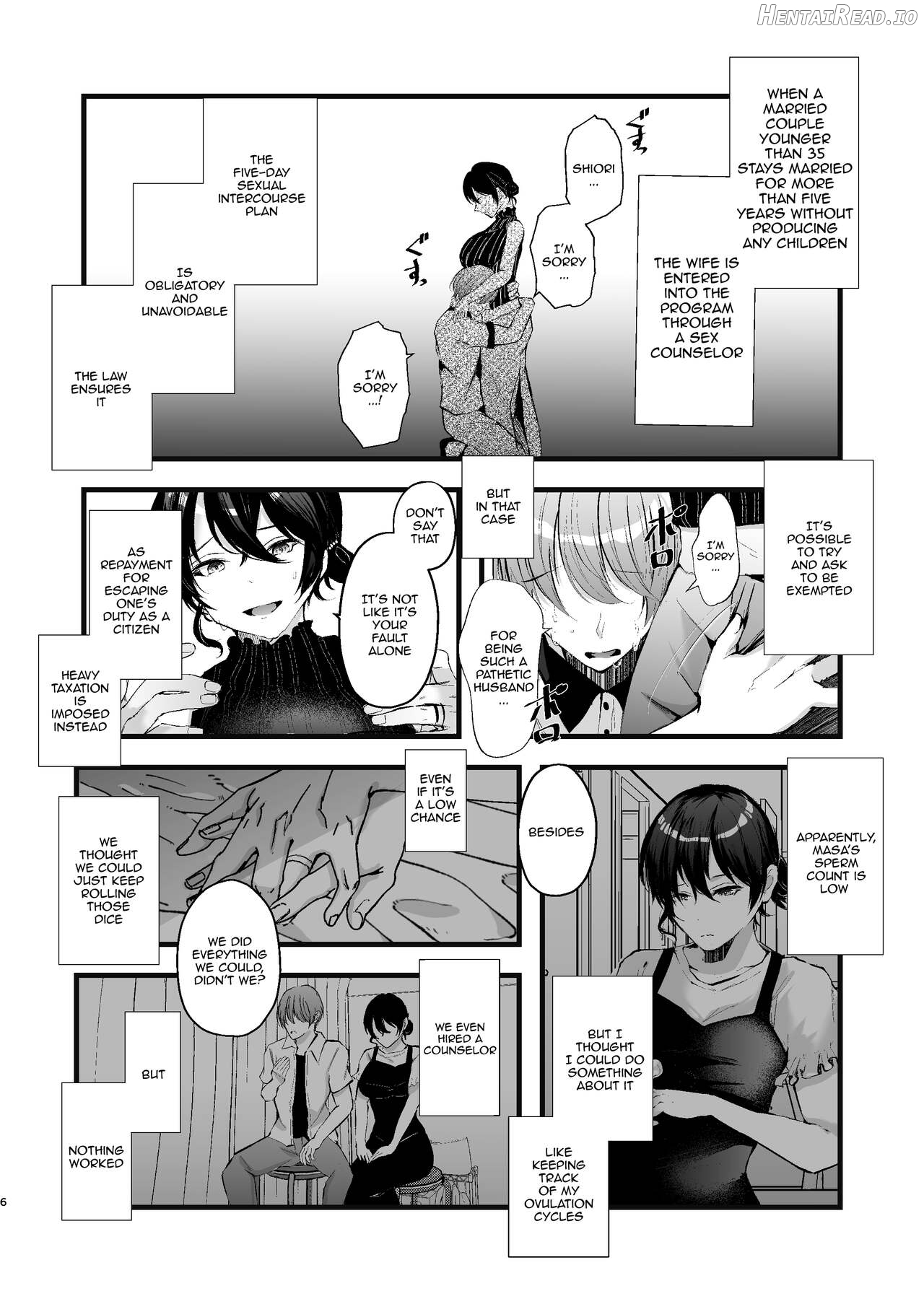 Seifu Kounin Sex Counselor ni Netorareta Boku no Tsuma Chapter 1 - page 5