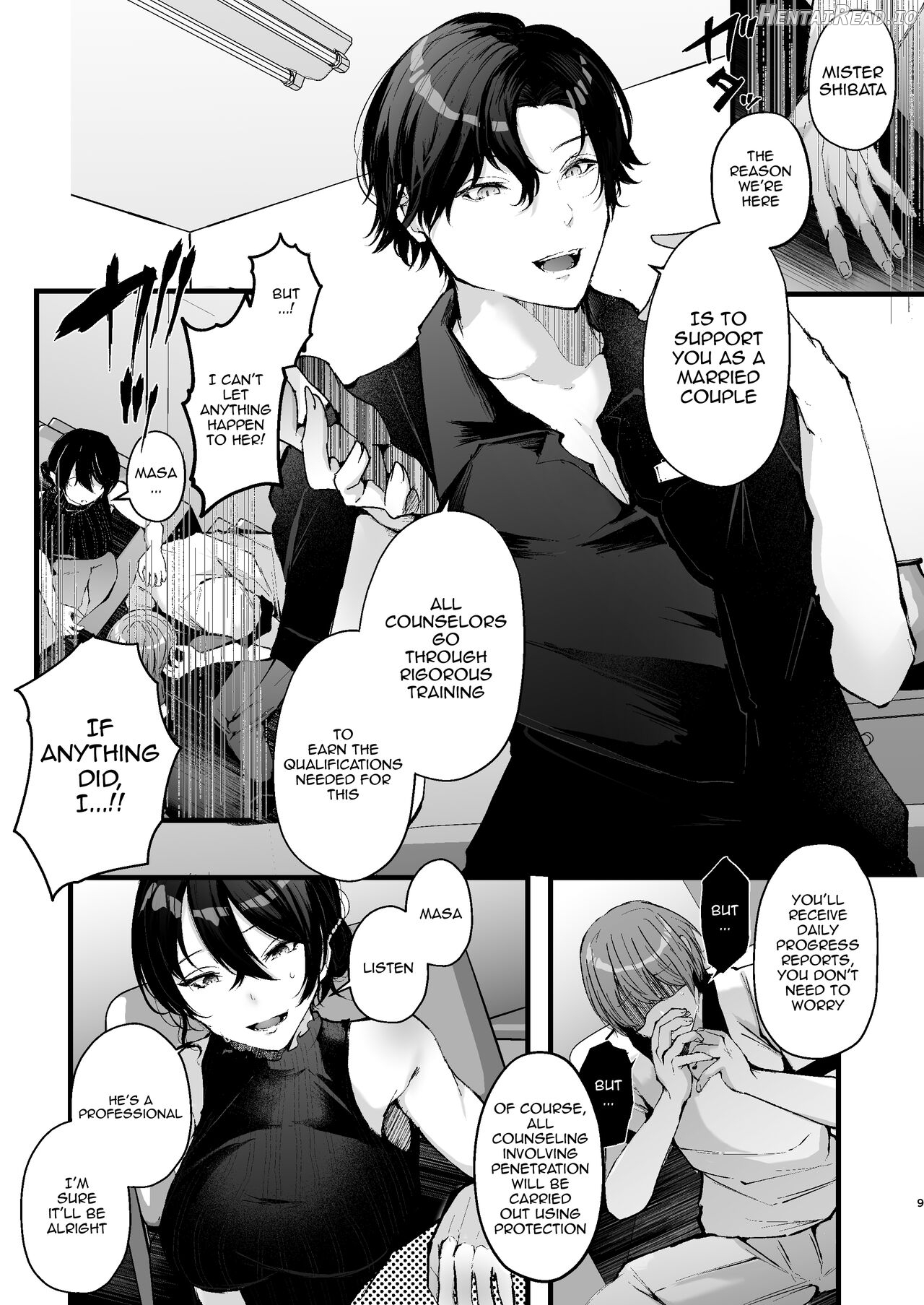 Seifu Kounin Sex Counselor ni Netorareta Boku no Tsuma Chapter 1 - page 8