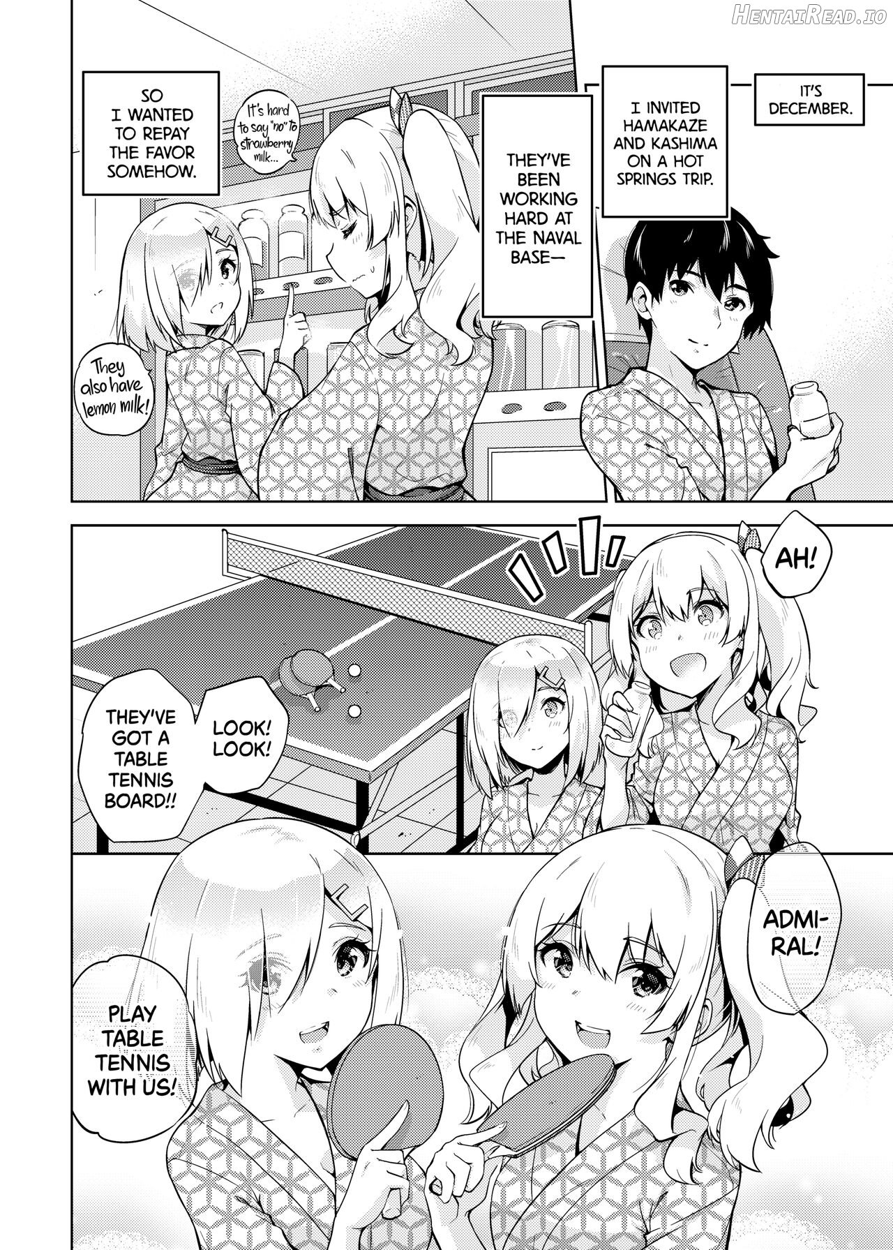 Onsen Yukata na Kashima-san to Hamakaze-san to. - Decensored Chapter 1 - page 3