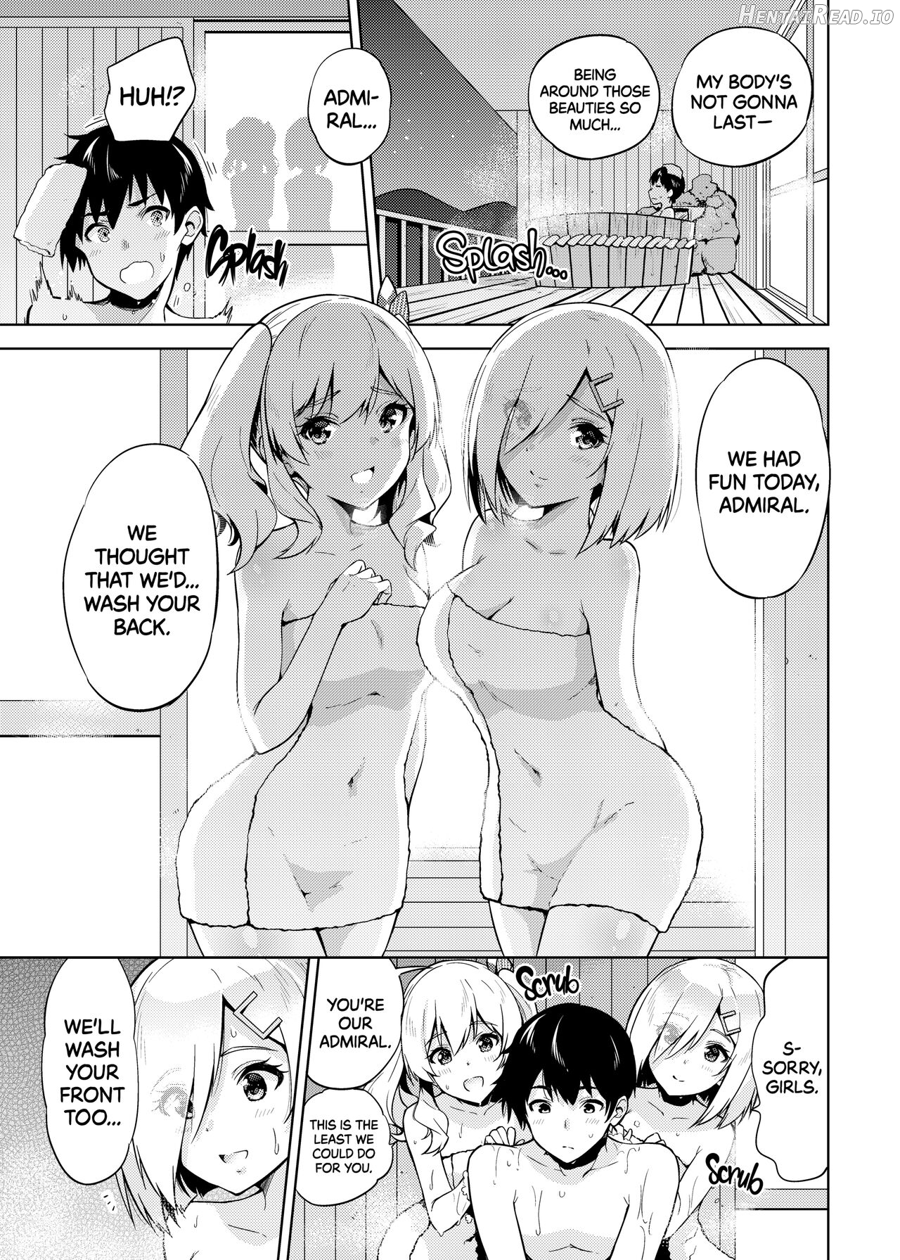 Onsen Yukata na Kashima-san to Hamakaze-san to. - Decensored Chapter 1 - page 6