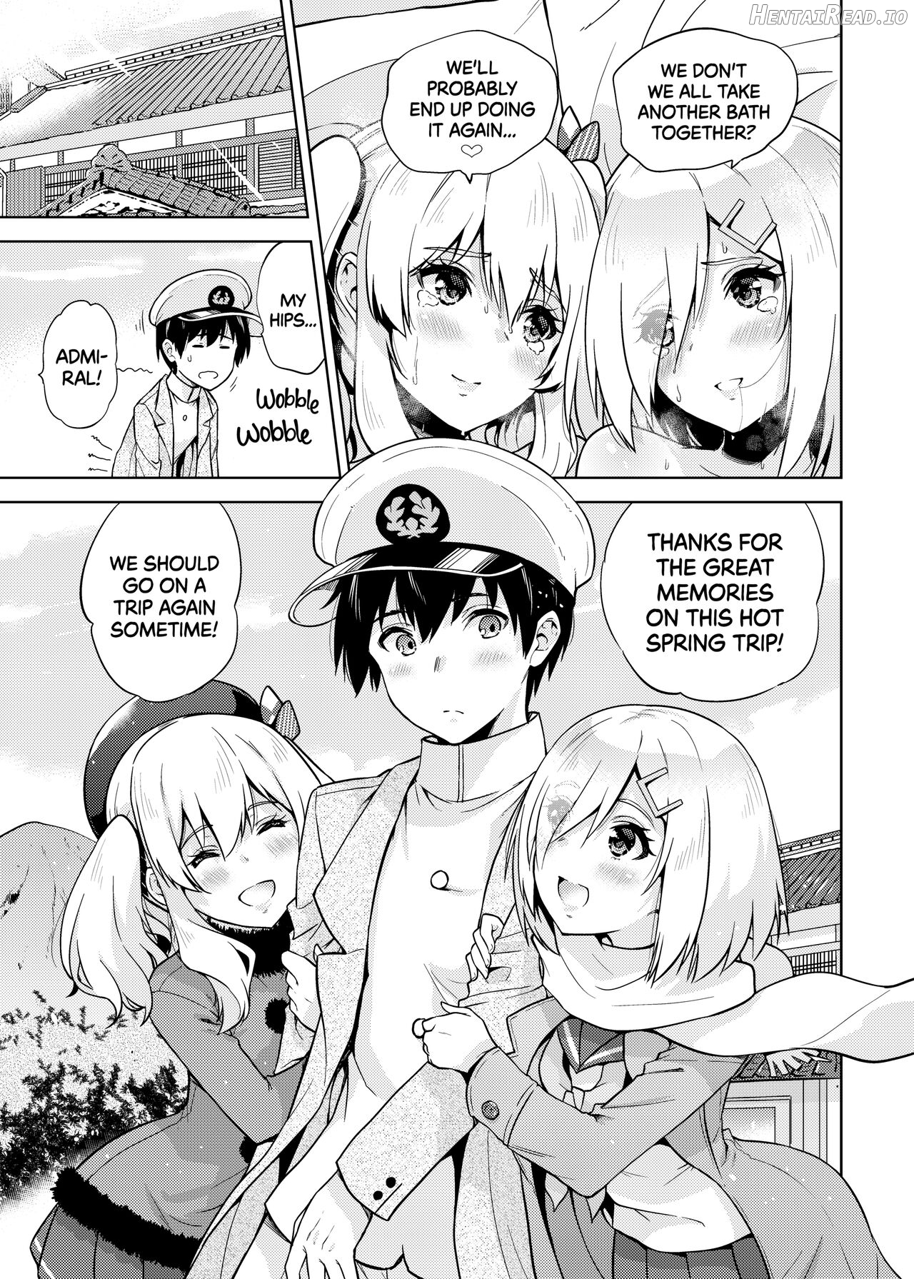 Onsen Yukata na Kashima-san to Hamakaze-san to. - Decensored Chapter 1 - page 24