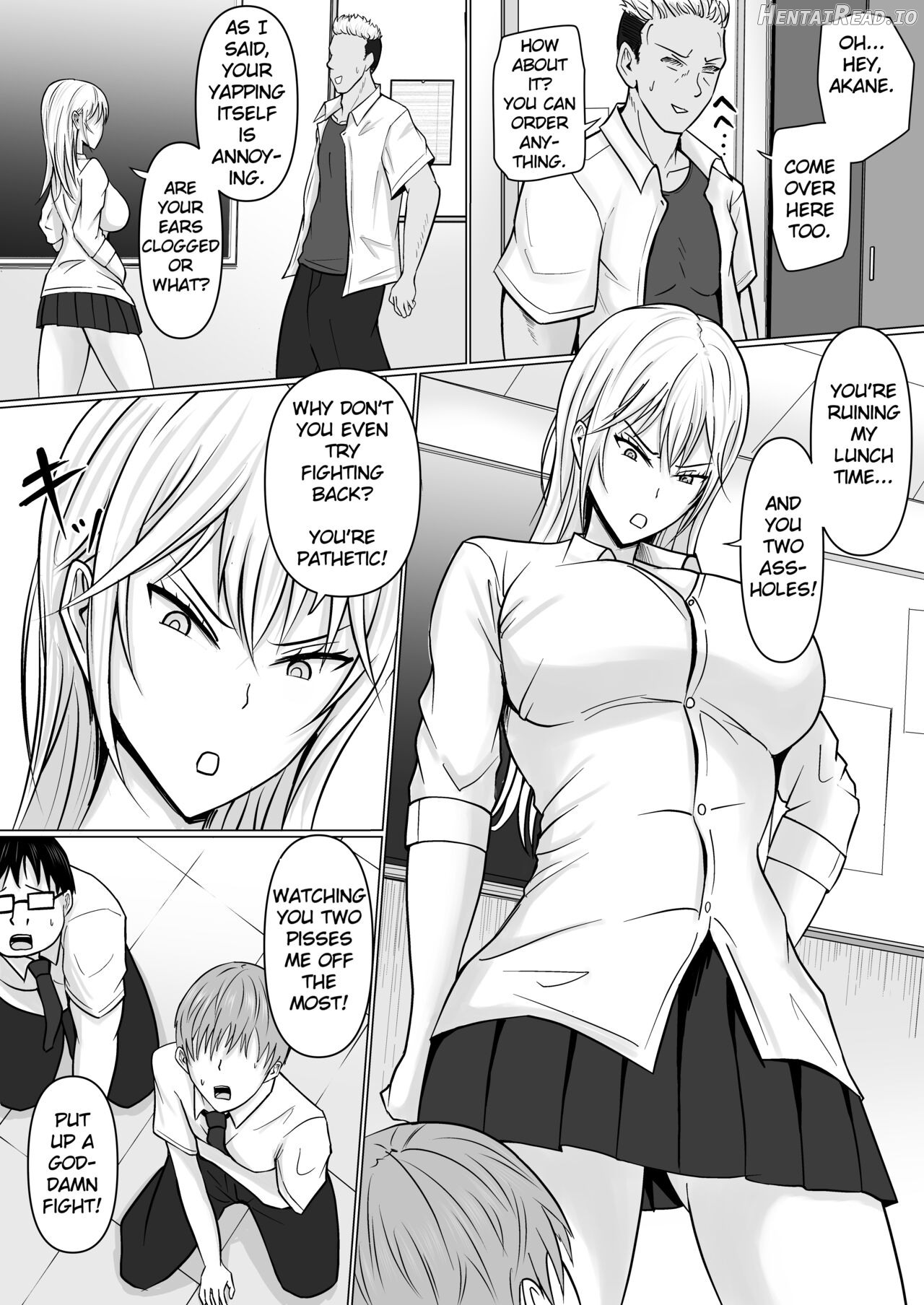 Class no Yankee Joshi ni Hyoui Chapter 1 - page 4