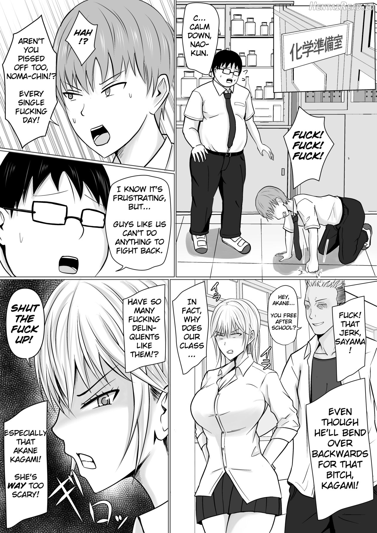 Class no Yankee Joshi ni Hyoui Chapter 1 - page 6