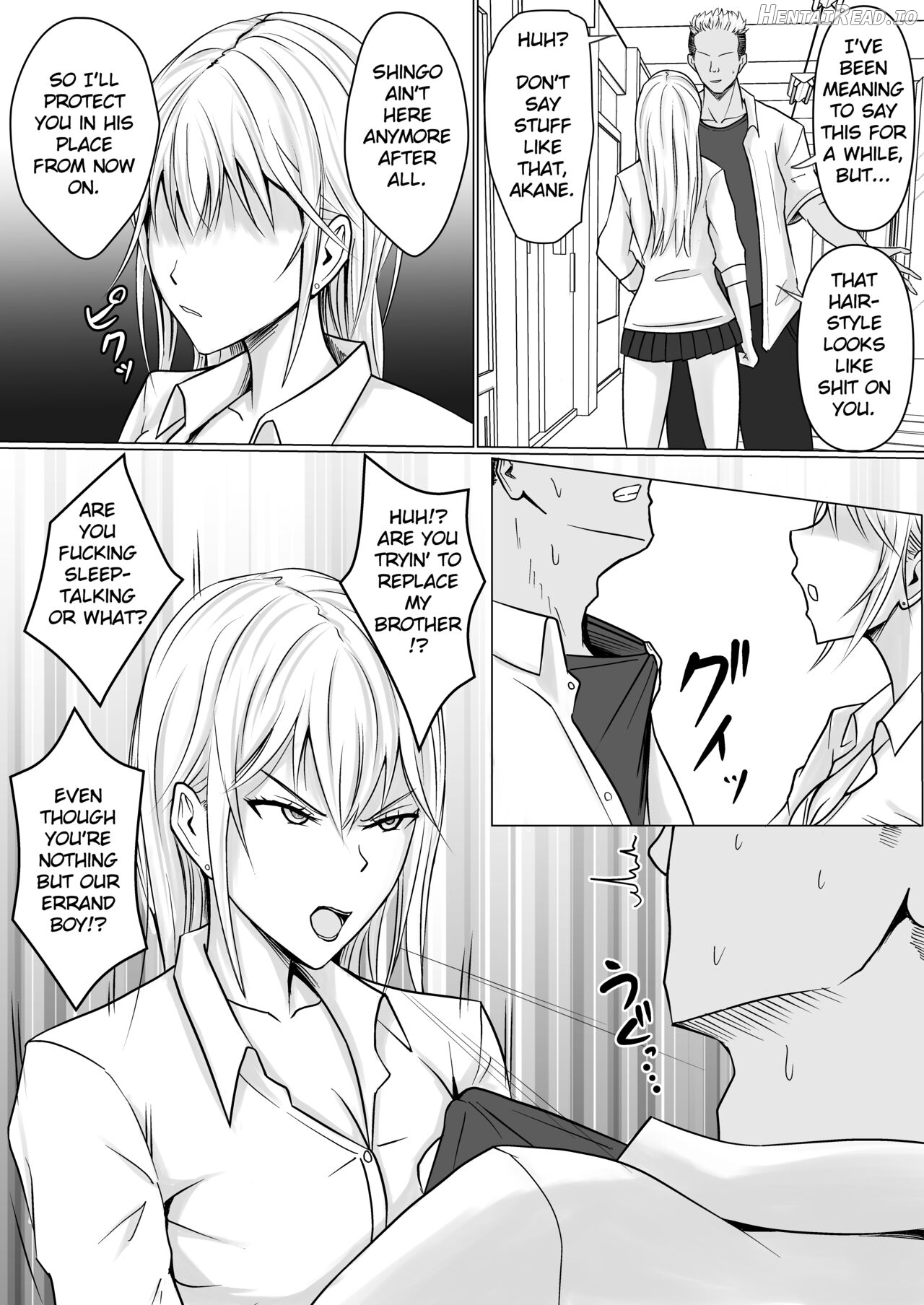 Class no Yankee Joshi ni Hyoui Chapter 1 - page 9